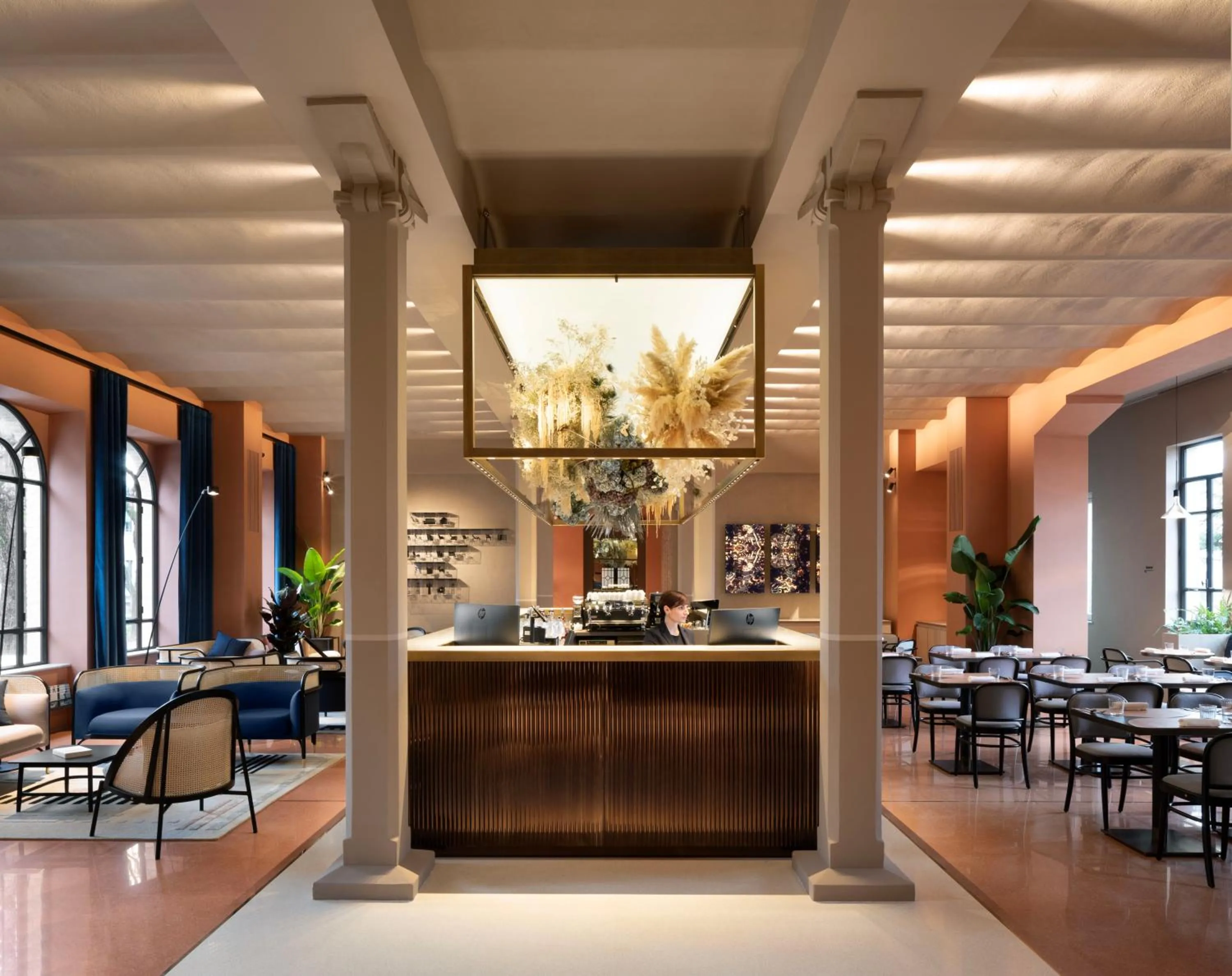 Lobby or reception in Interno Marche Design Experience Hotel