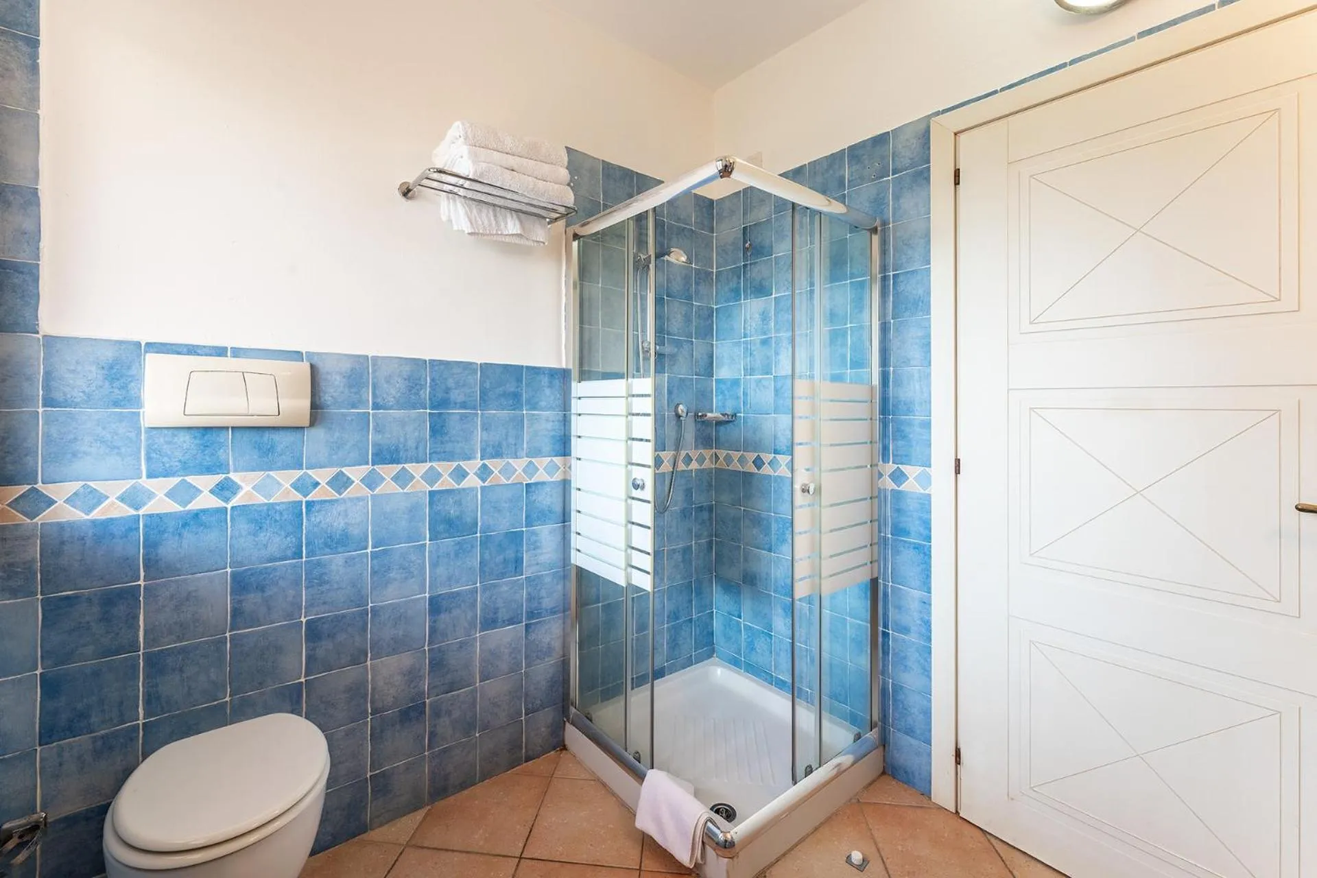 Bathroom in Residence Baia dei Mirti