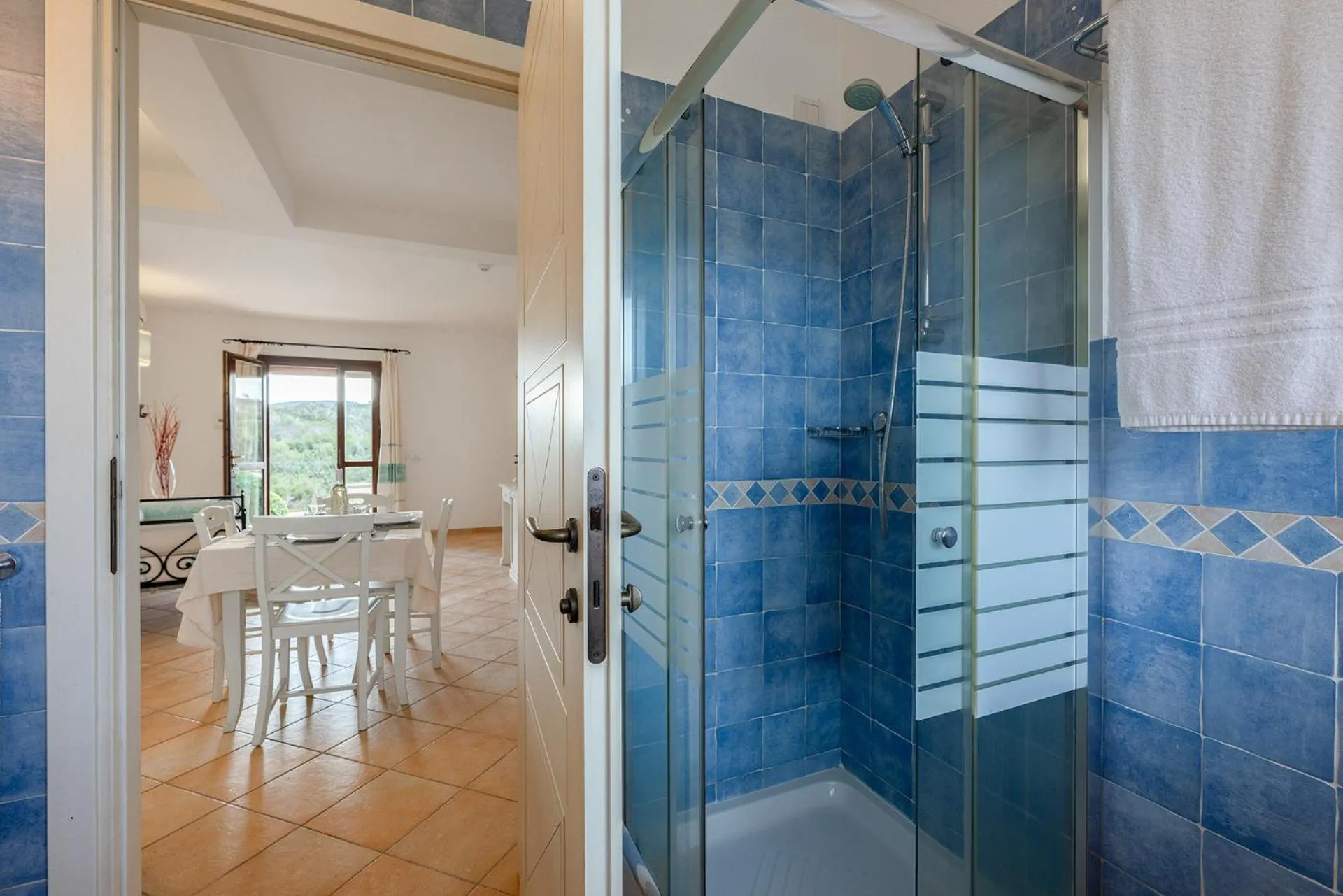 Bathroom in Residence Baia dei Mirti