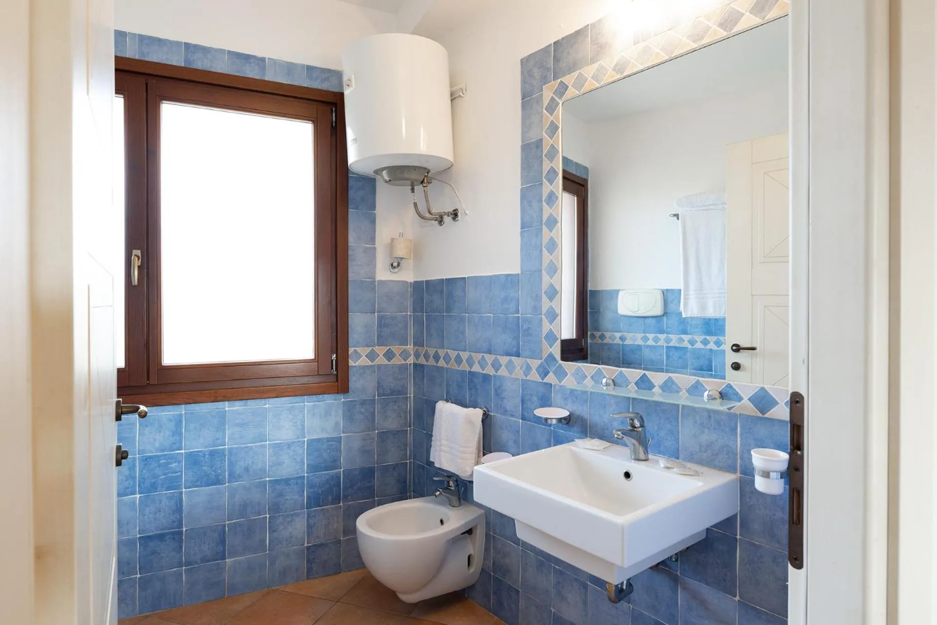 Bathroom in Residence Baia dei Mirti
