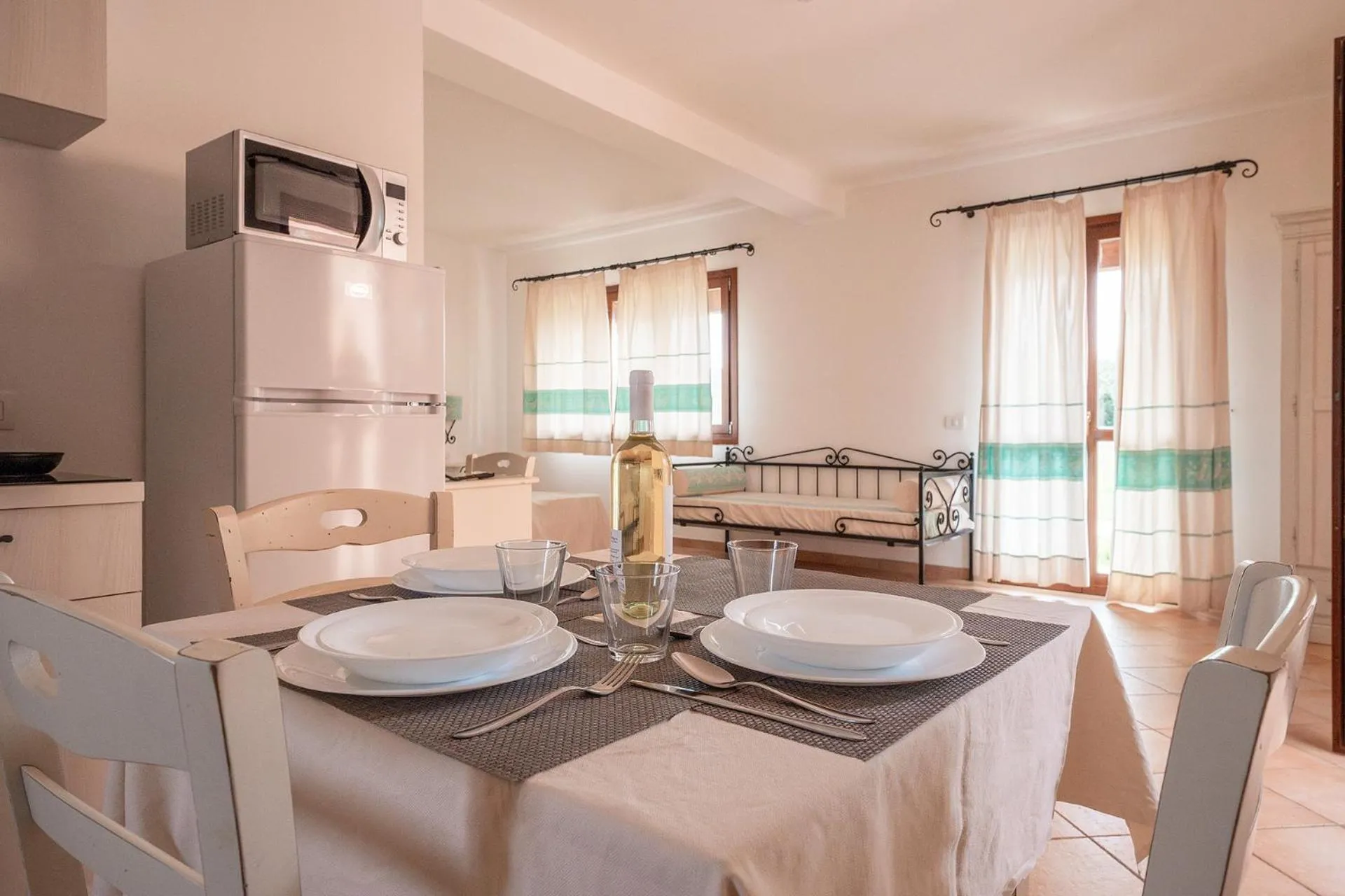 Dining area in Residence Baia dei Mirti