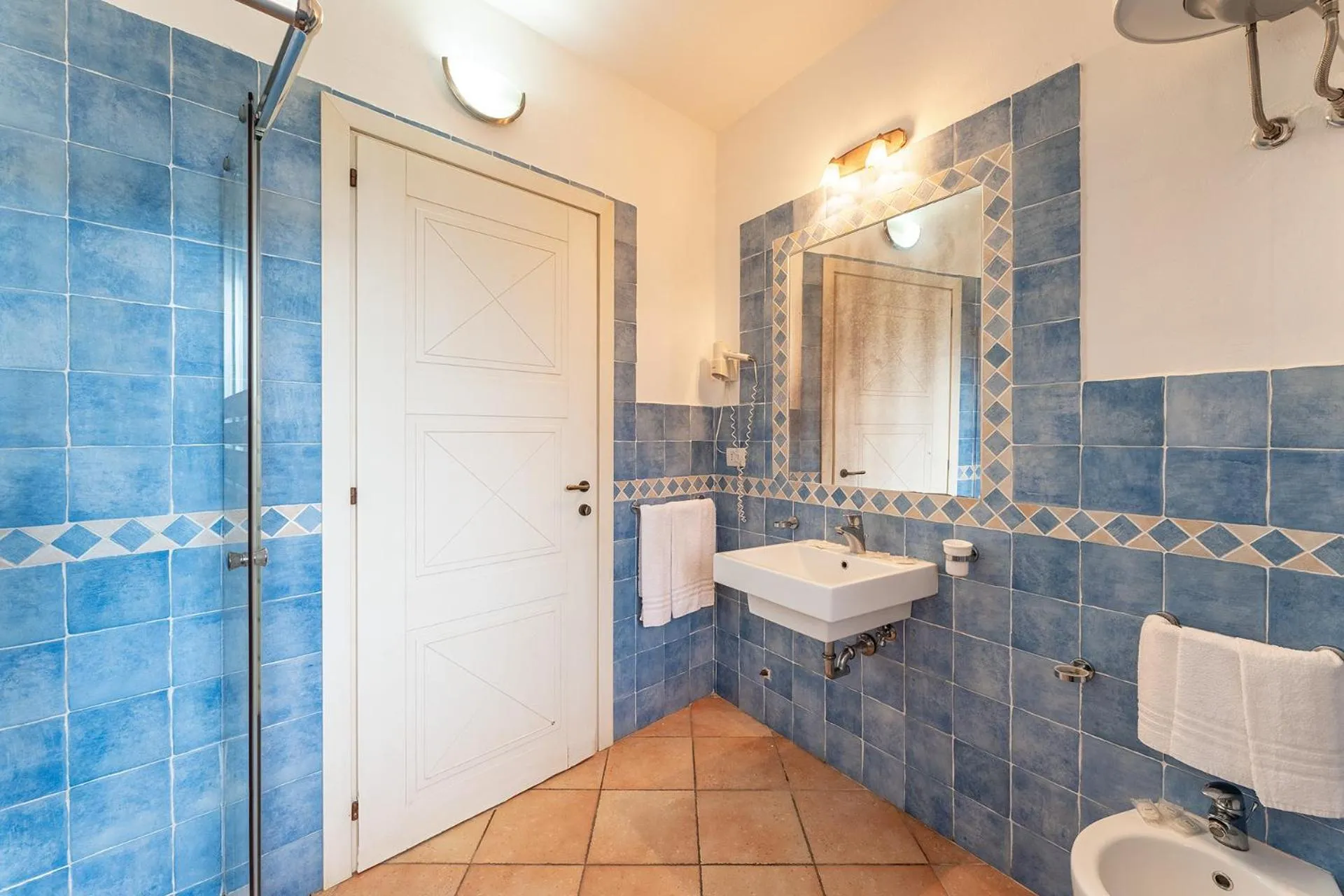 Bathroom in Residence Baia dei Mirti