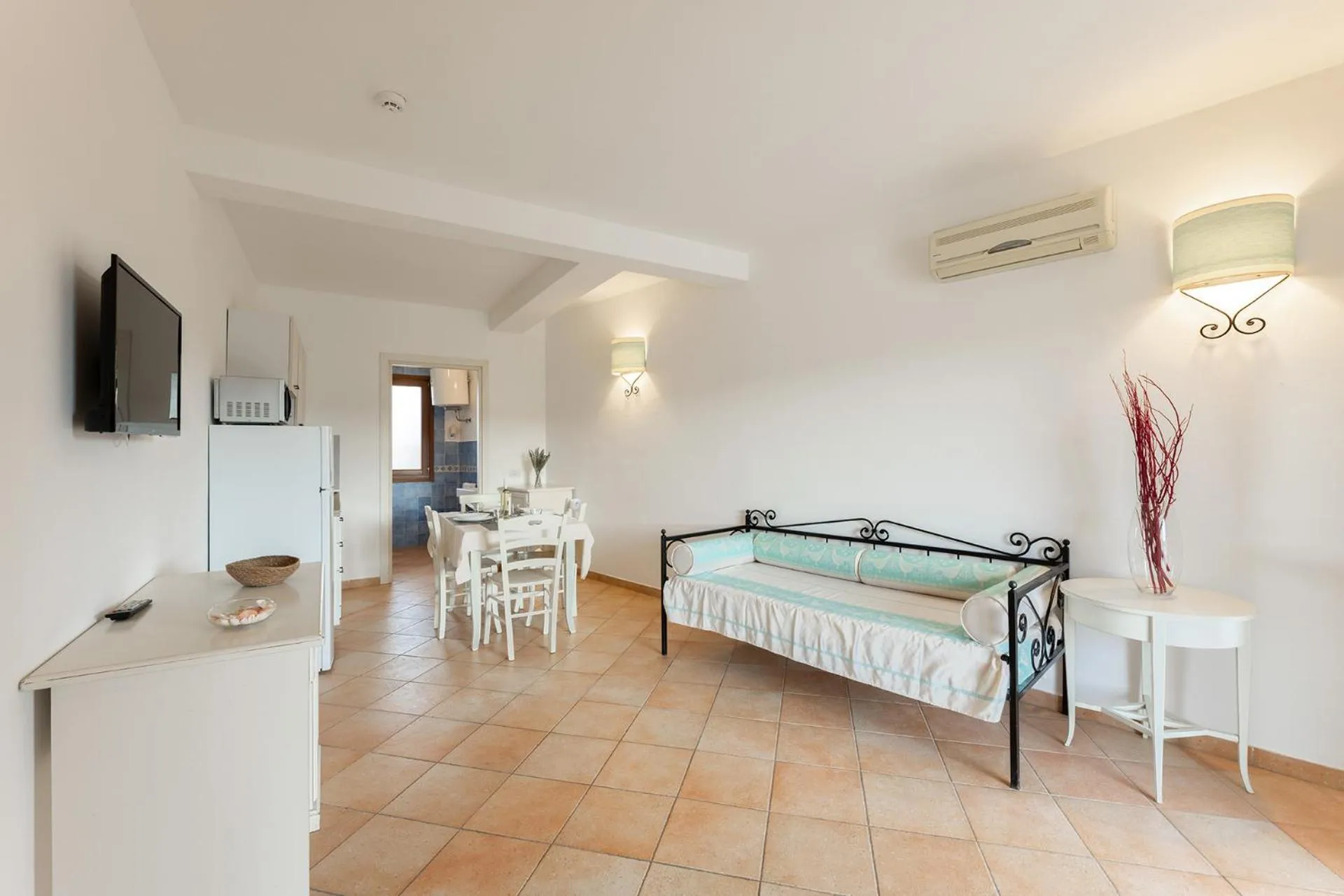 Living room in Residence Baia dei Mirti