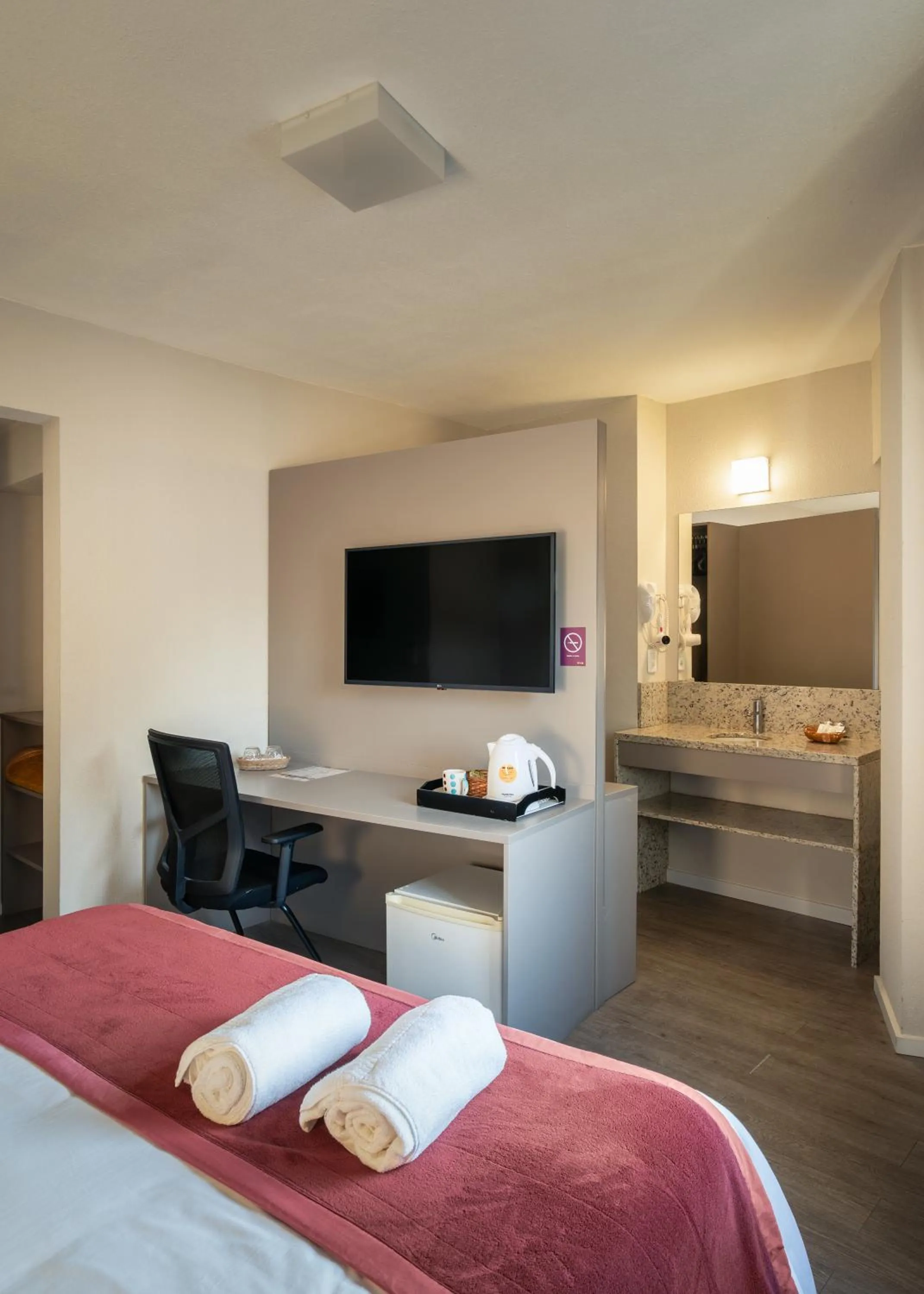 Bed in Work Hotel Design