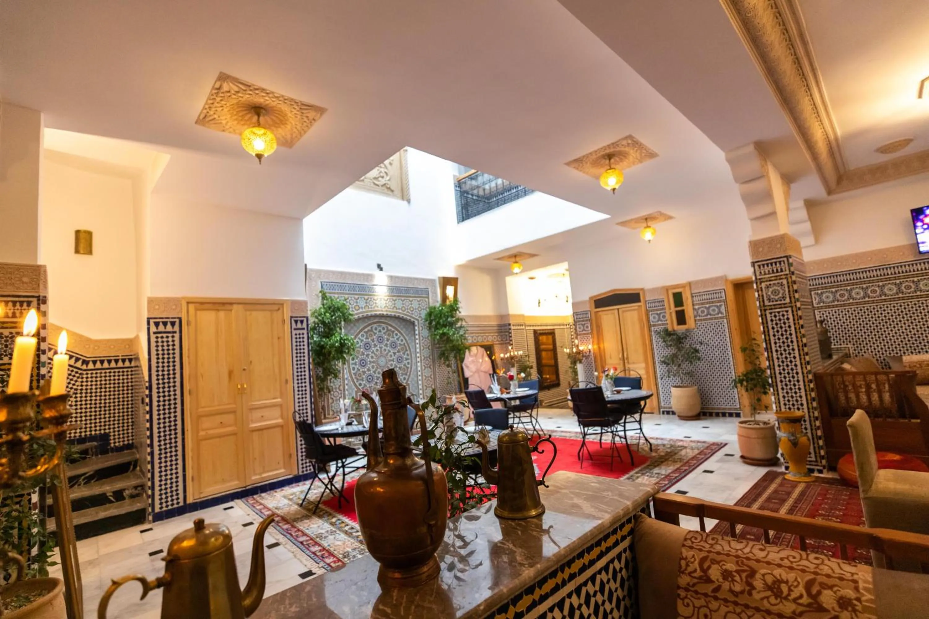 Lobby or reception in Riad Al Makan Fes & Spa