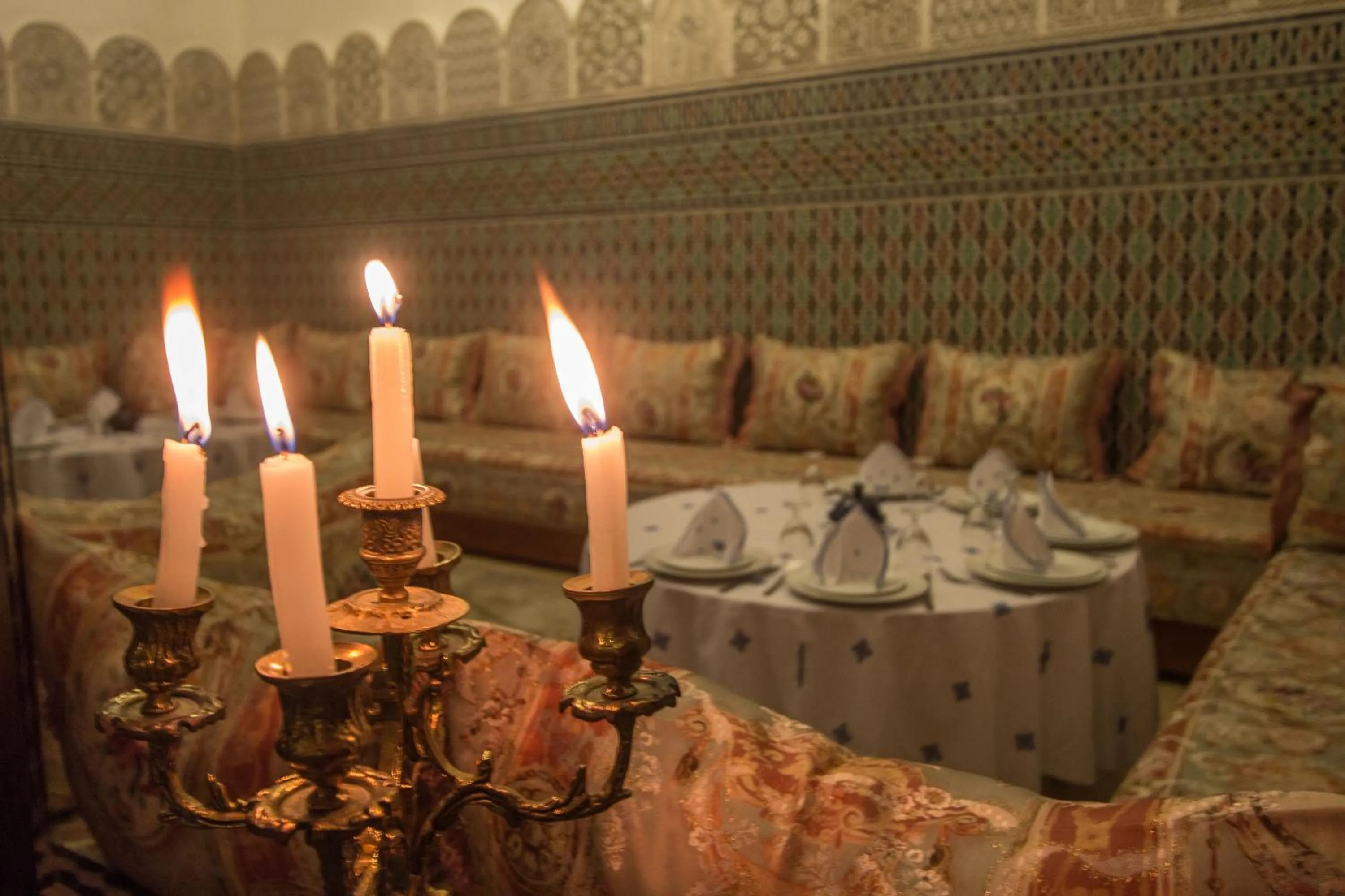 Lounge or bar in Riad Al Makan Fes & Spa