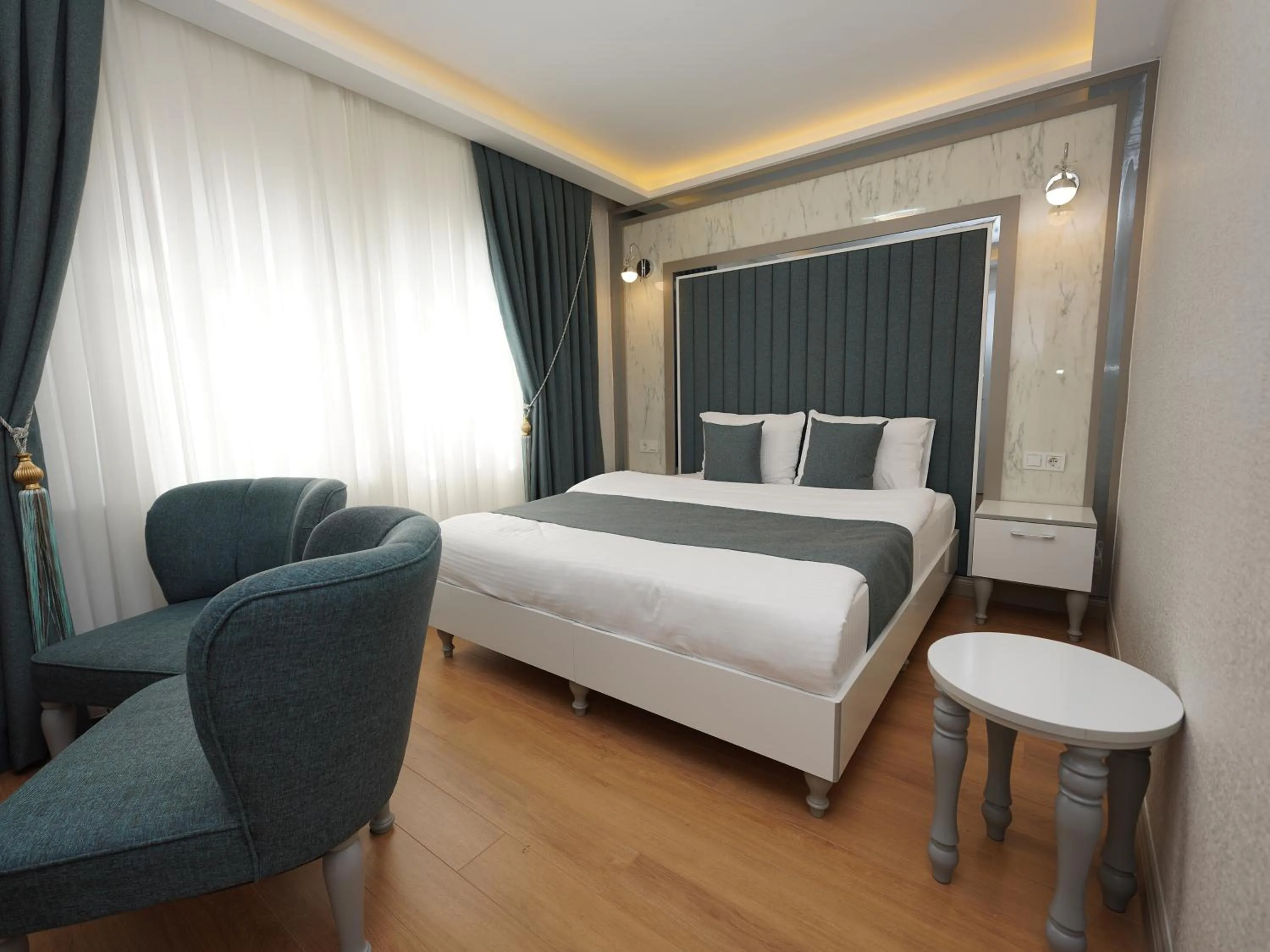 Bedroom, Bed in gazelle suites