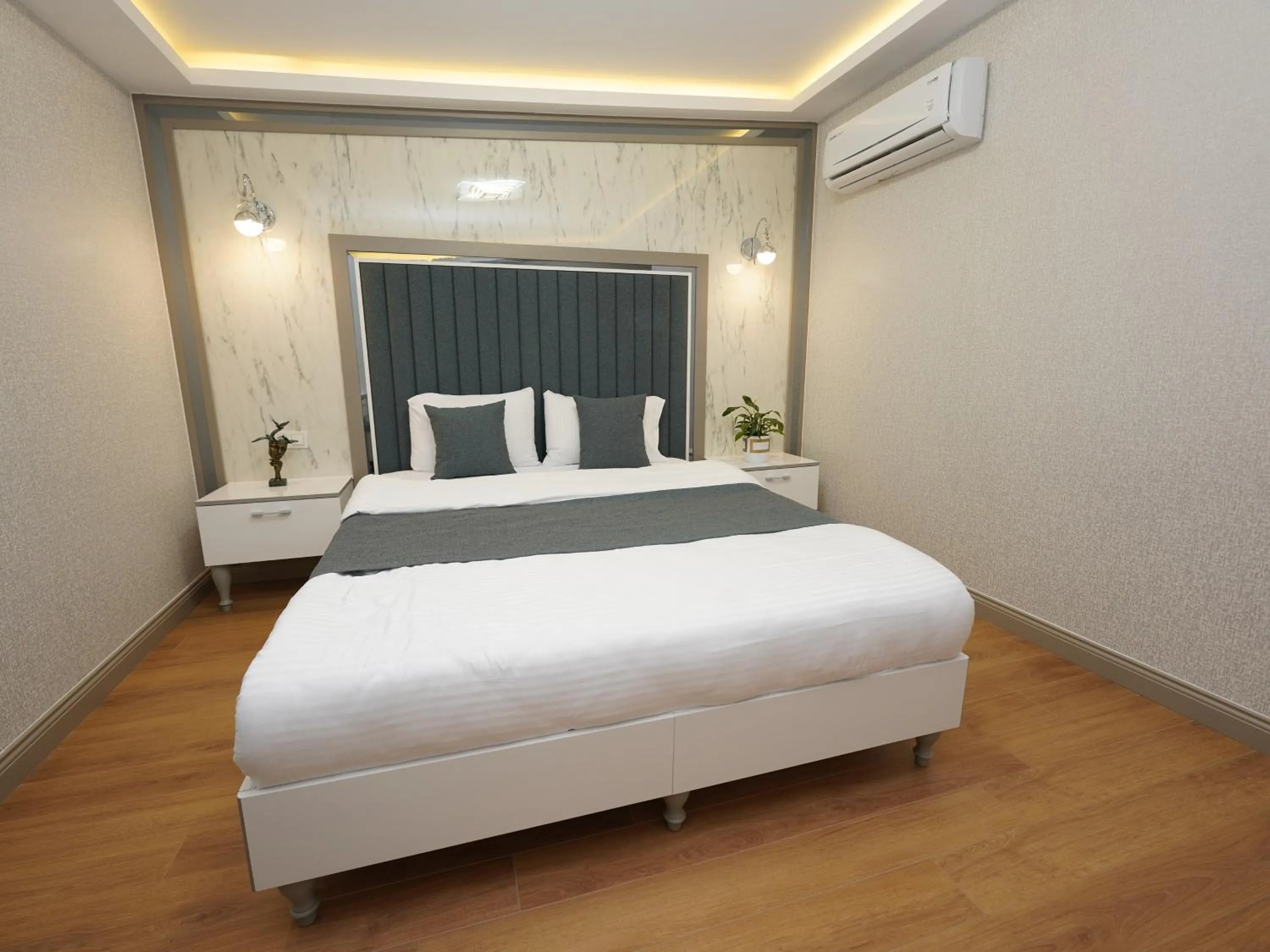 Bed in gazelle suites