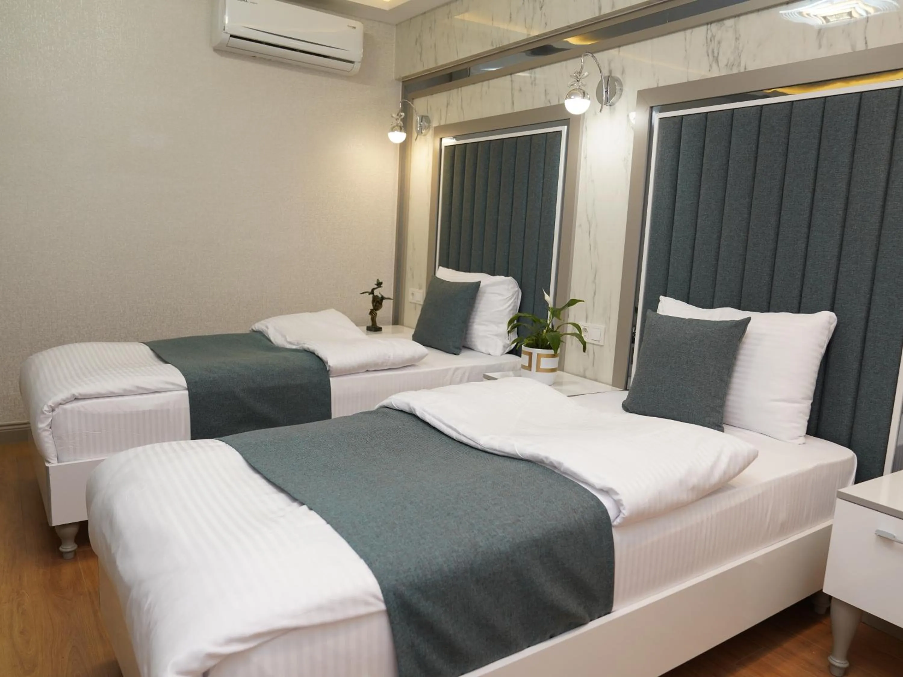 Bed in gazelle suites