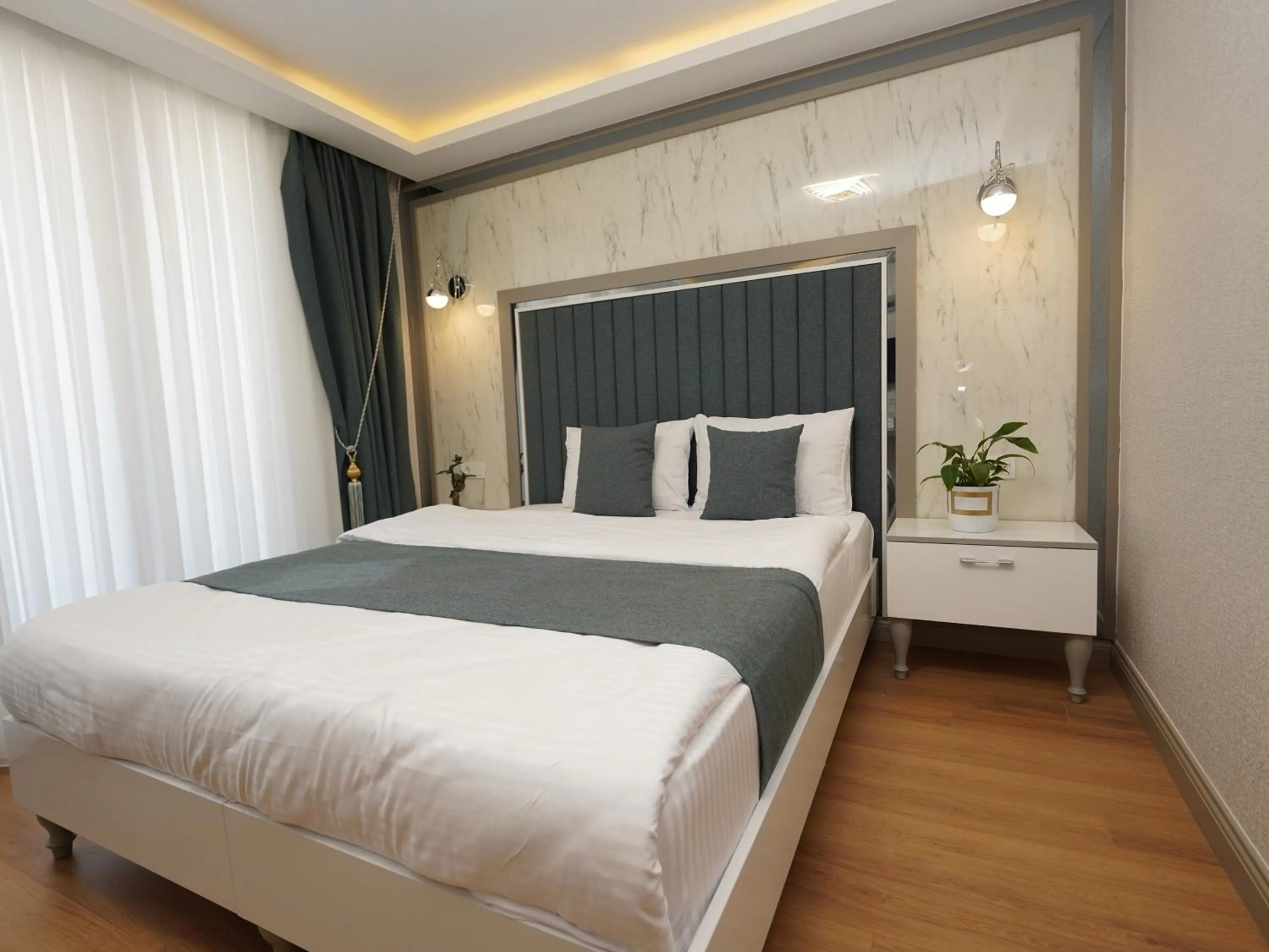 Bed in gazelle suites