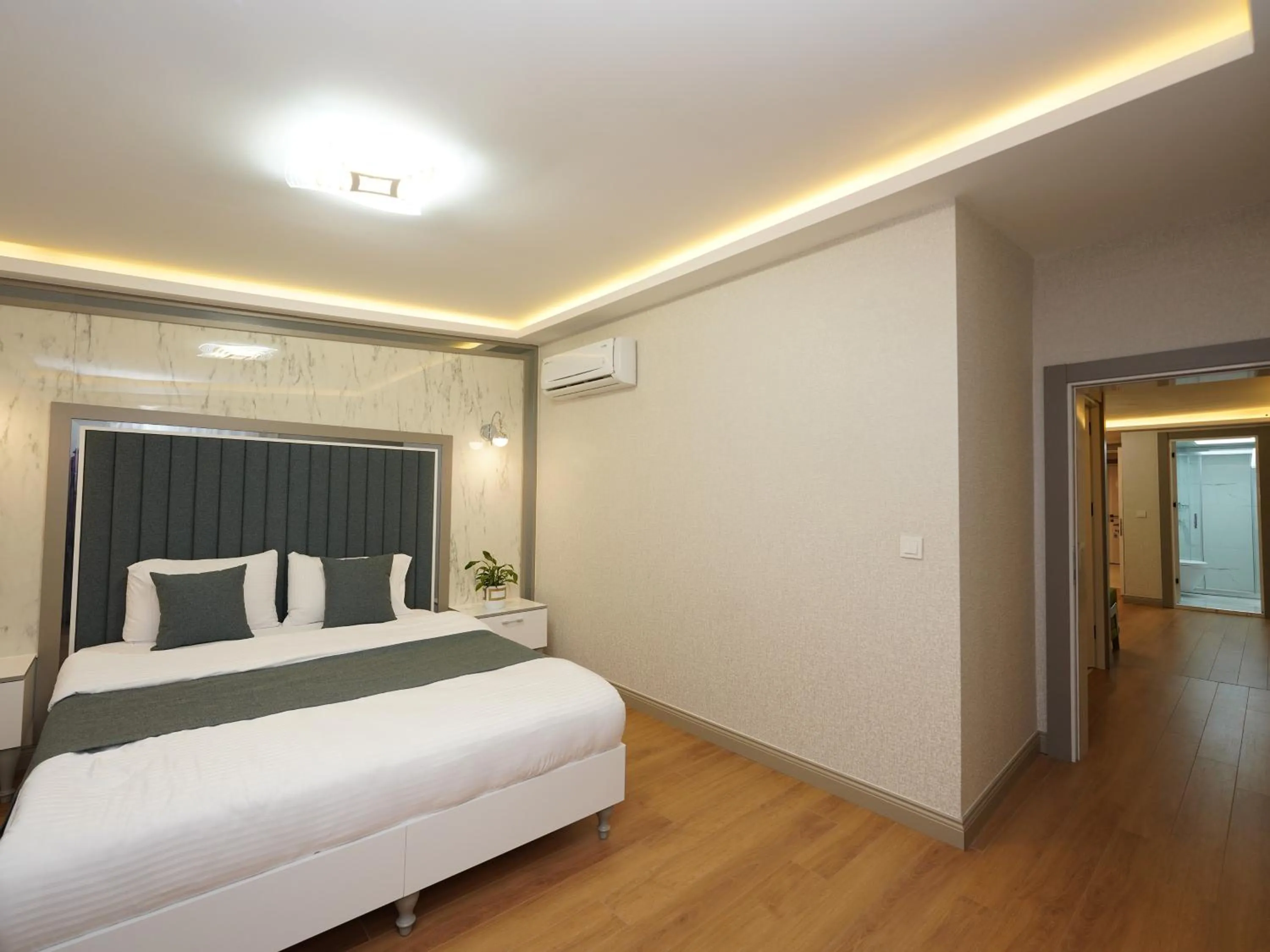 Bed in gazelle suites