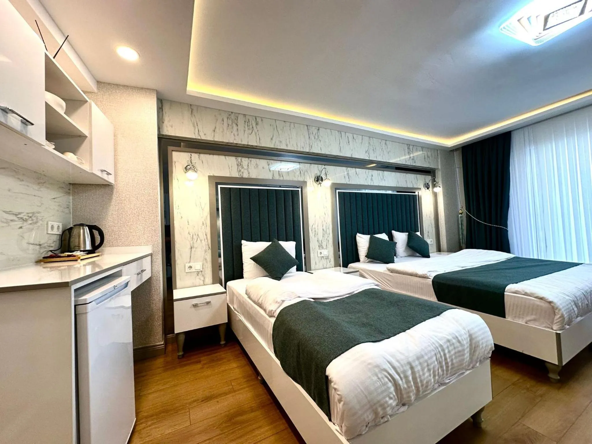Bed in gazelle suites