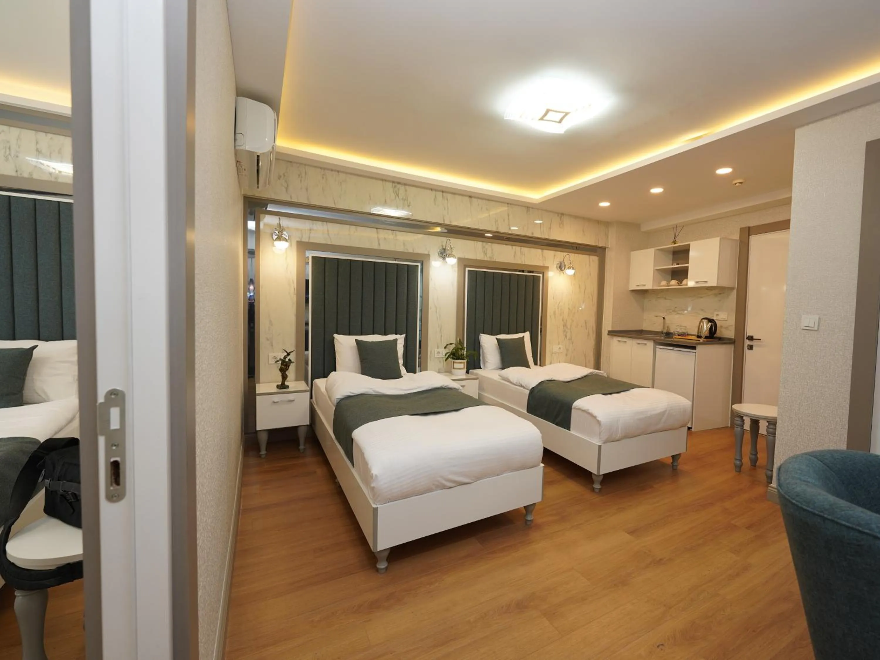 Bed in gazelle suites