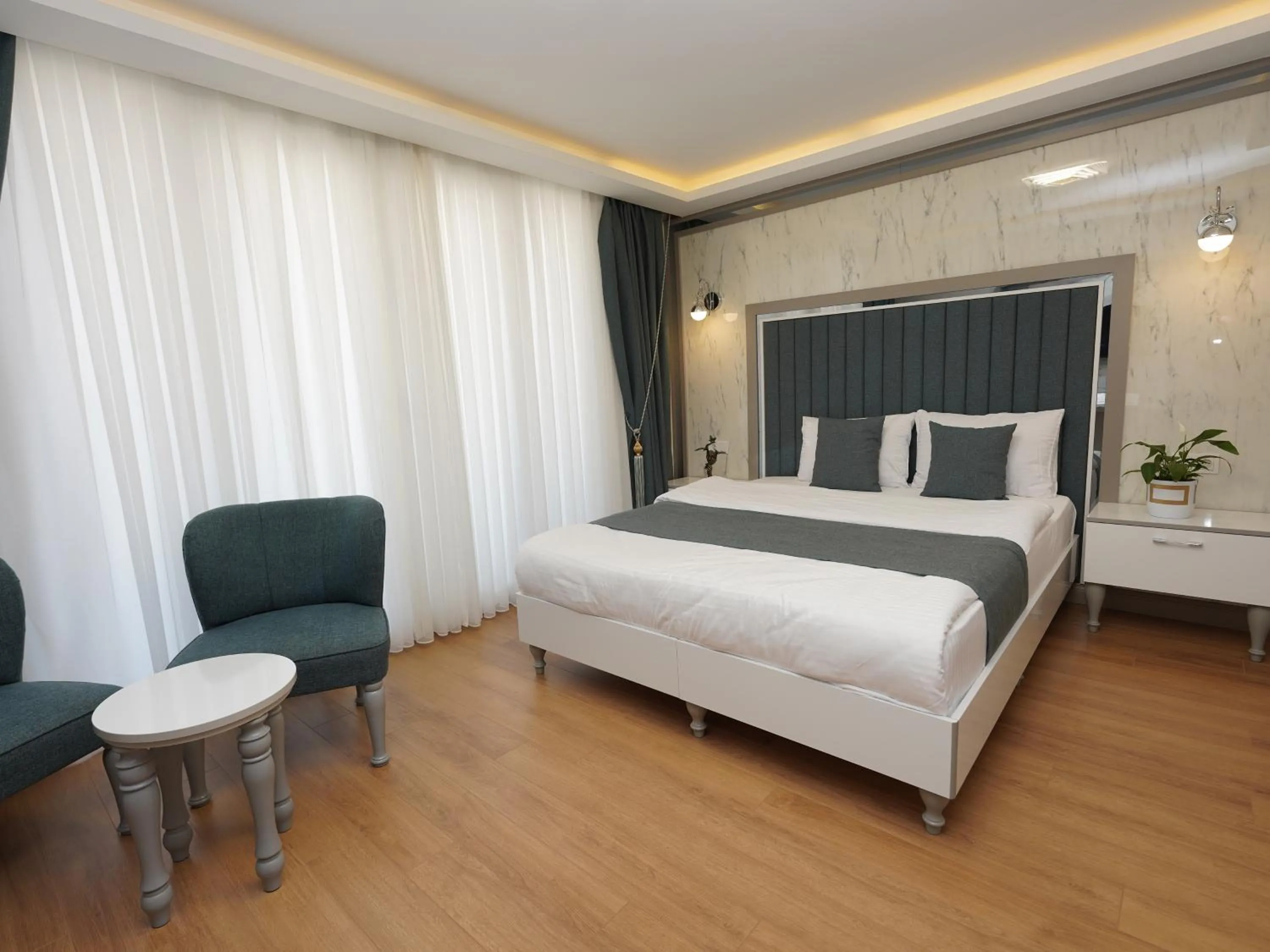 Bed in gazelle suites