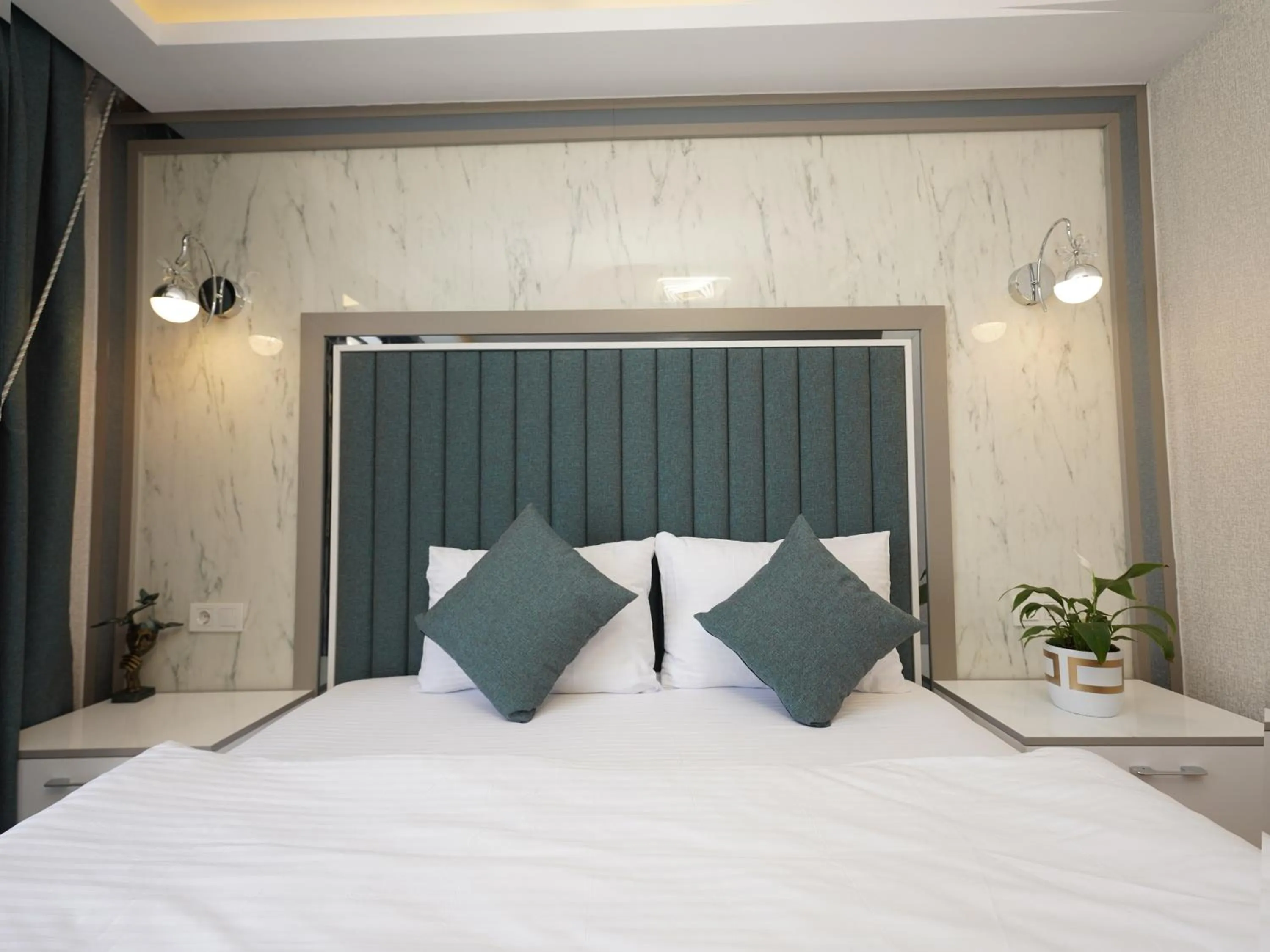 Bed in gazelle suites