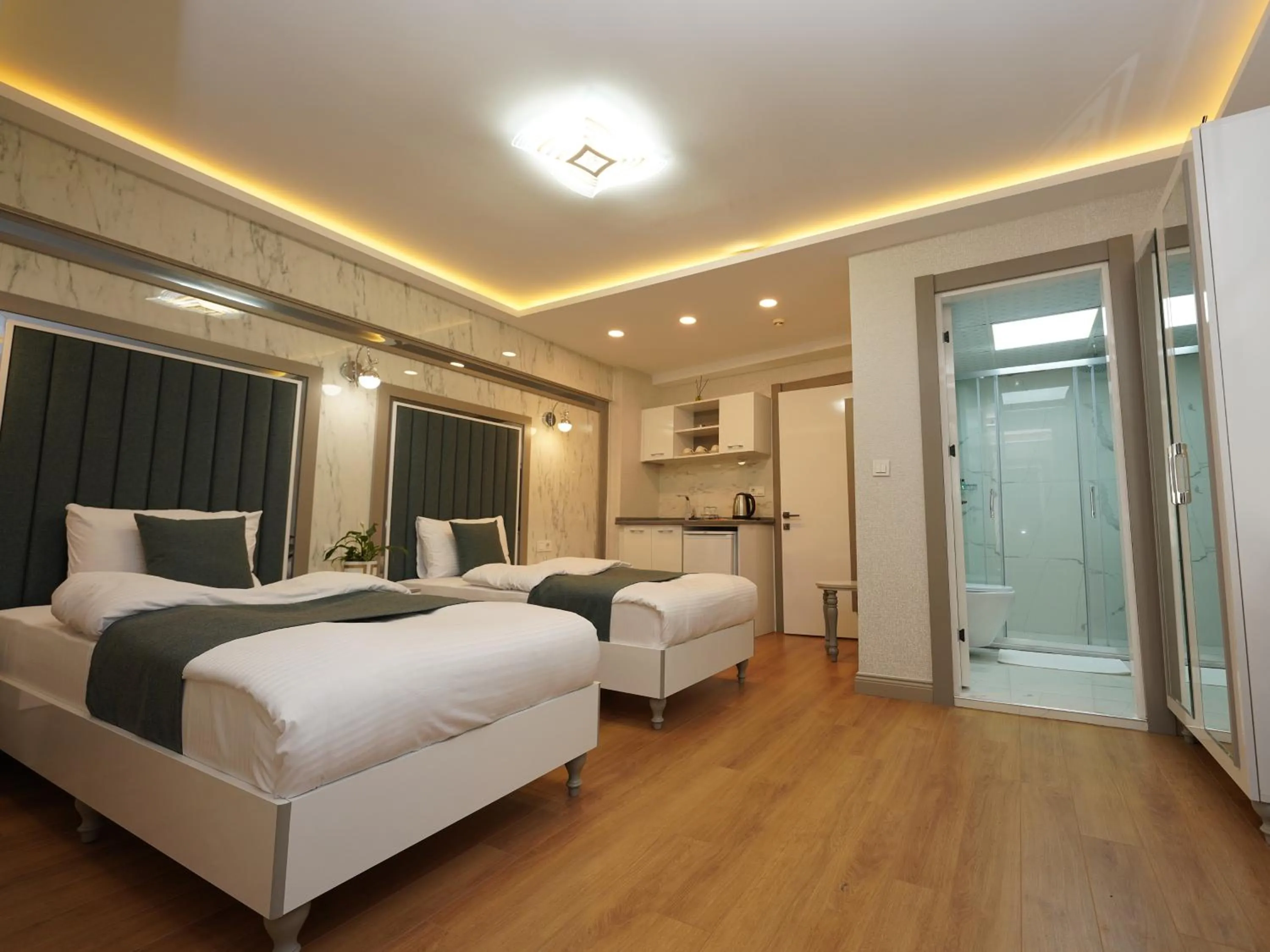 Bedroom, Bed in gazelle suites