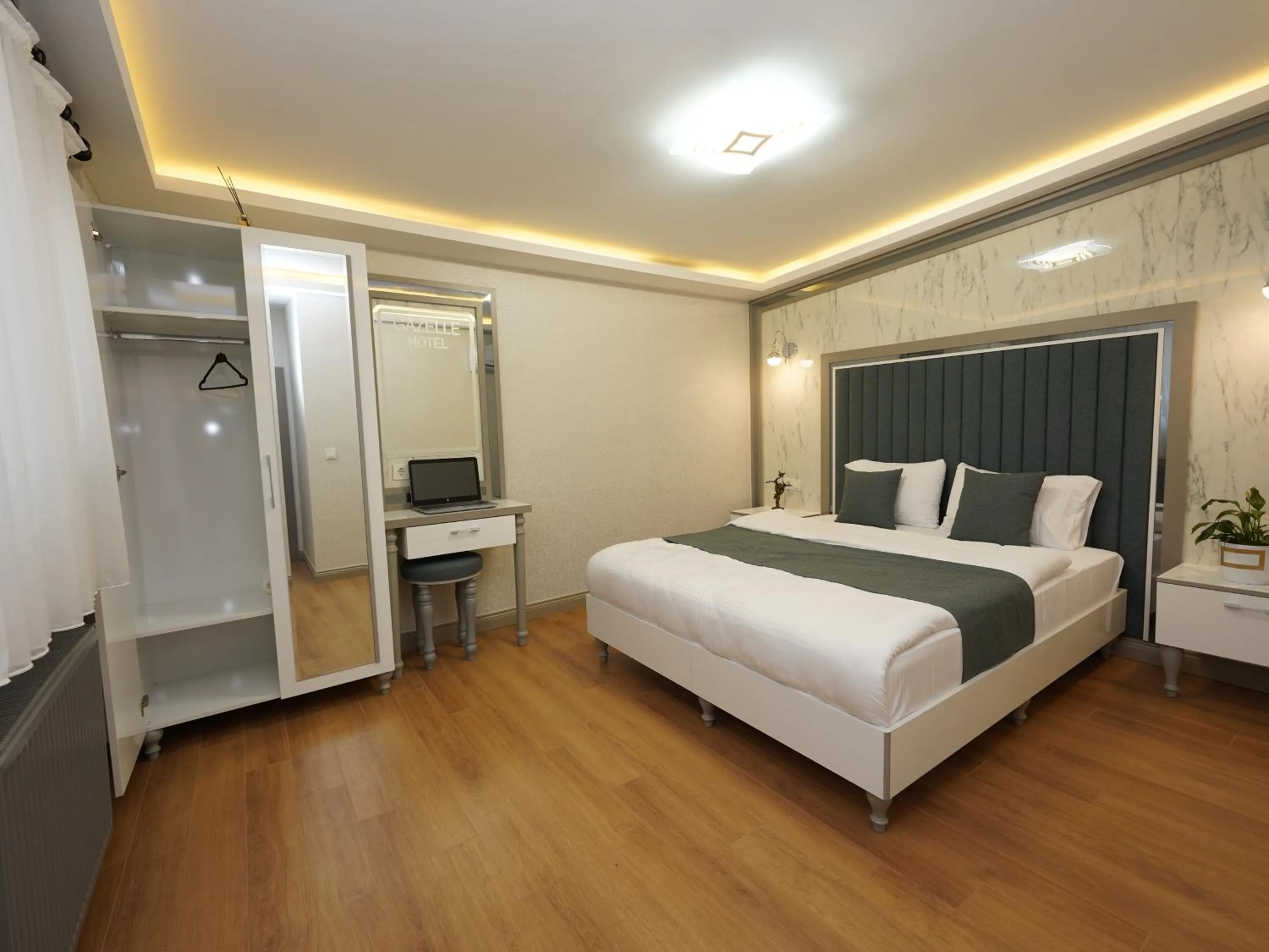 Bed in gazelle suites