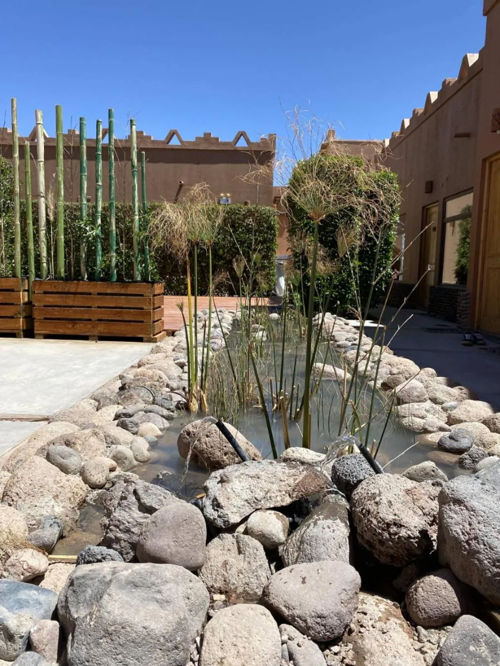 Garden view in Hoteles Pueblo de Tierra