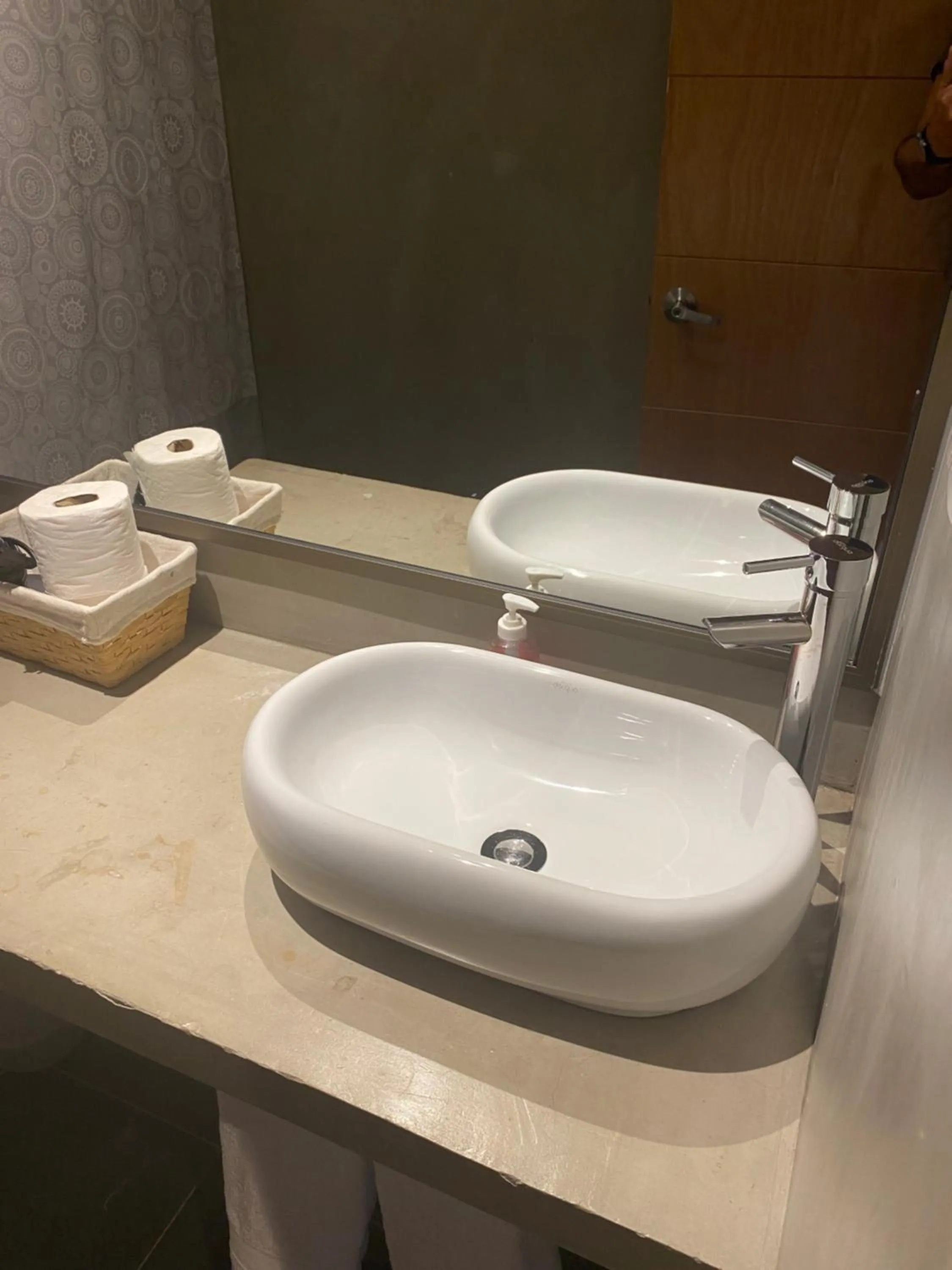 Bathroom in Hoteles Pueblo de Tierra