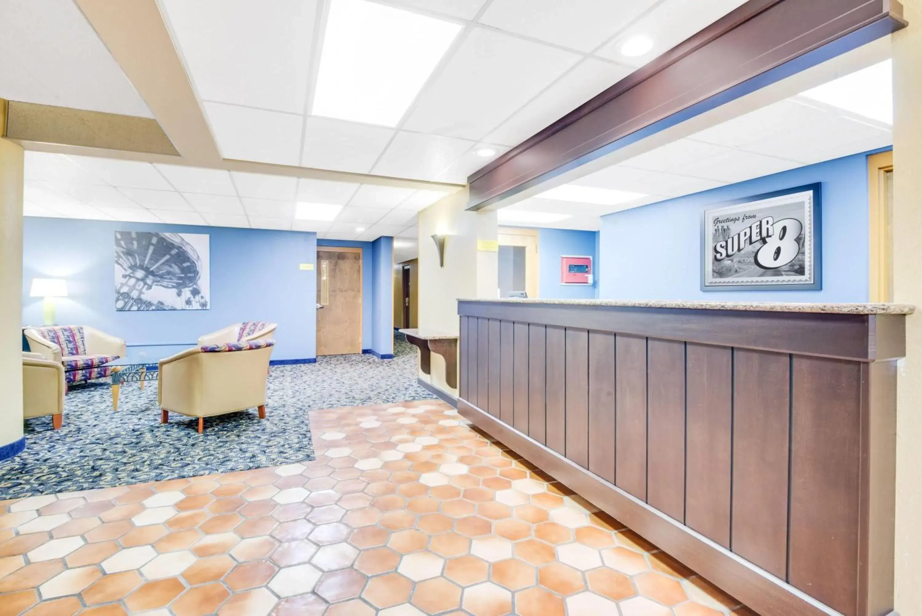 Lobby or reception in Super 8 by Wyndham Port Clinton Lobby or reception in Super 8 by Wyndham Port Clinton