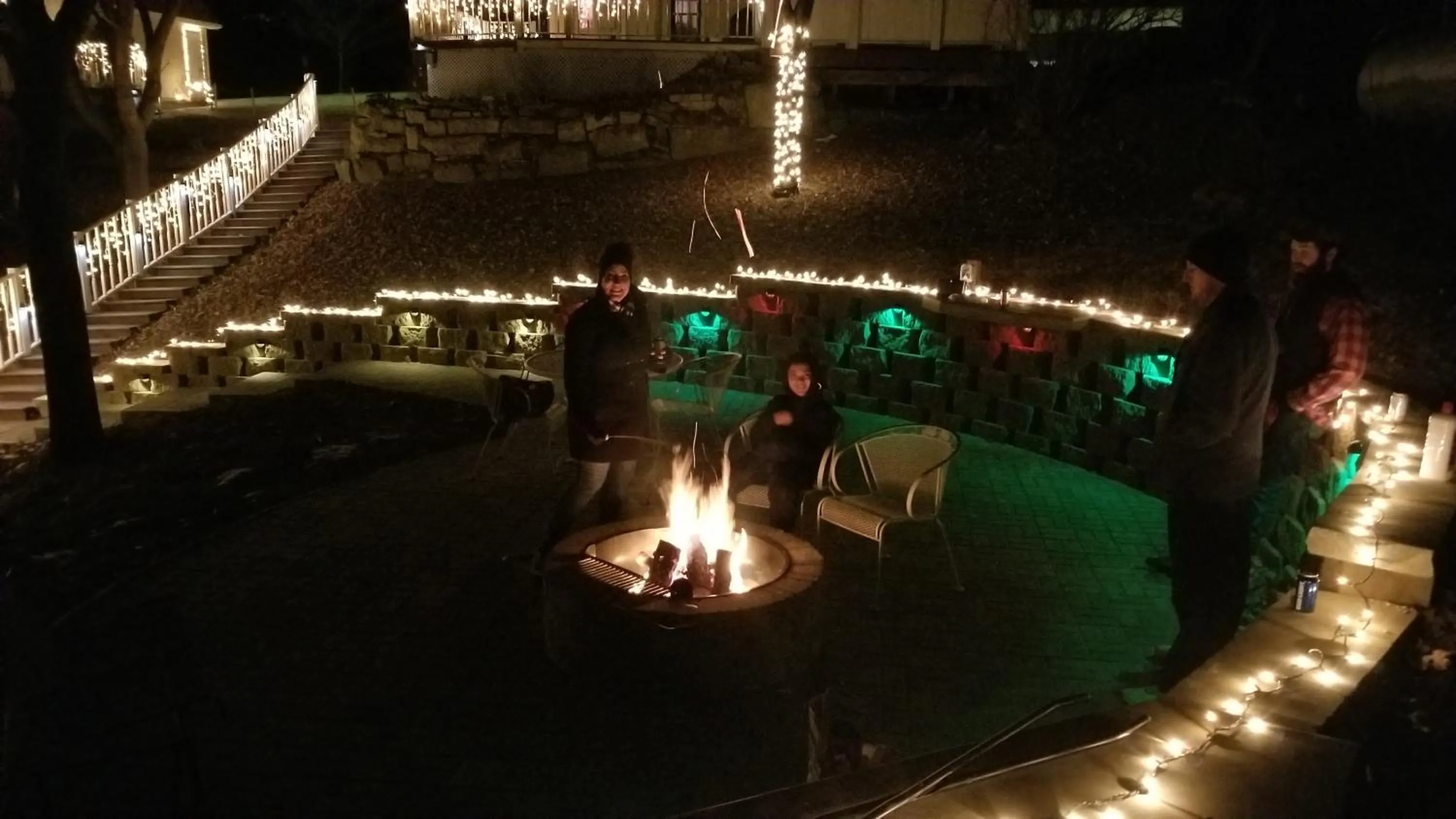 Night in Trickling Waters Retreat