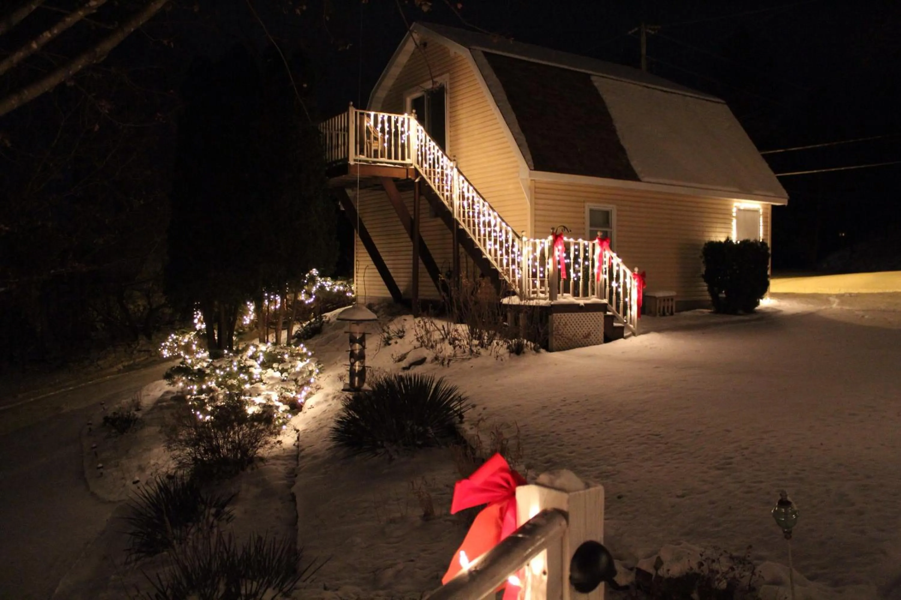 Facade/entrance in Trickling Waters Retreat