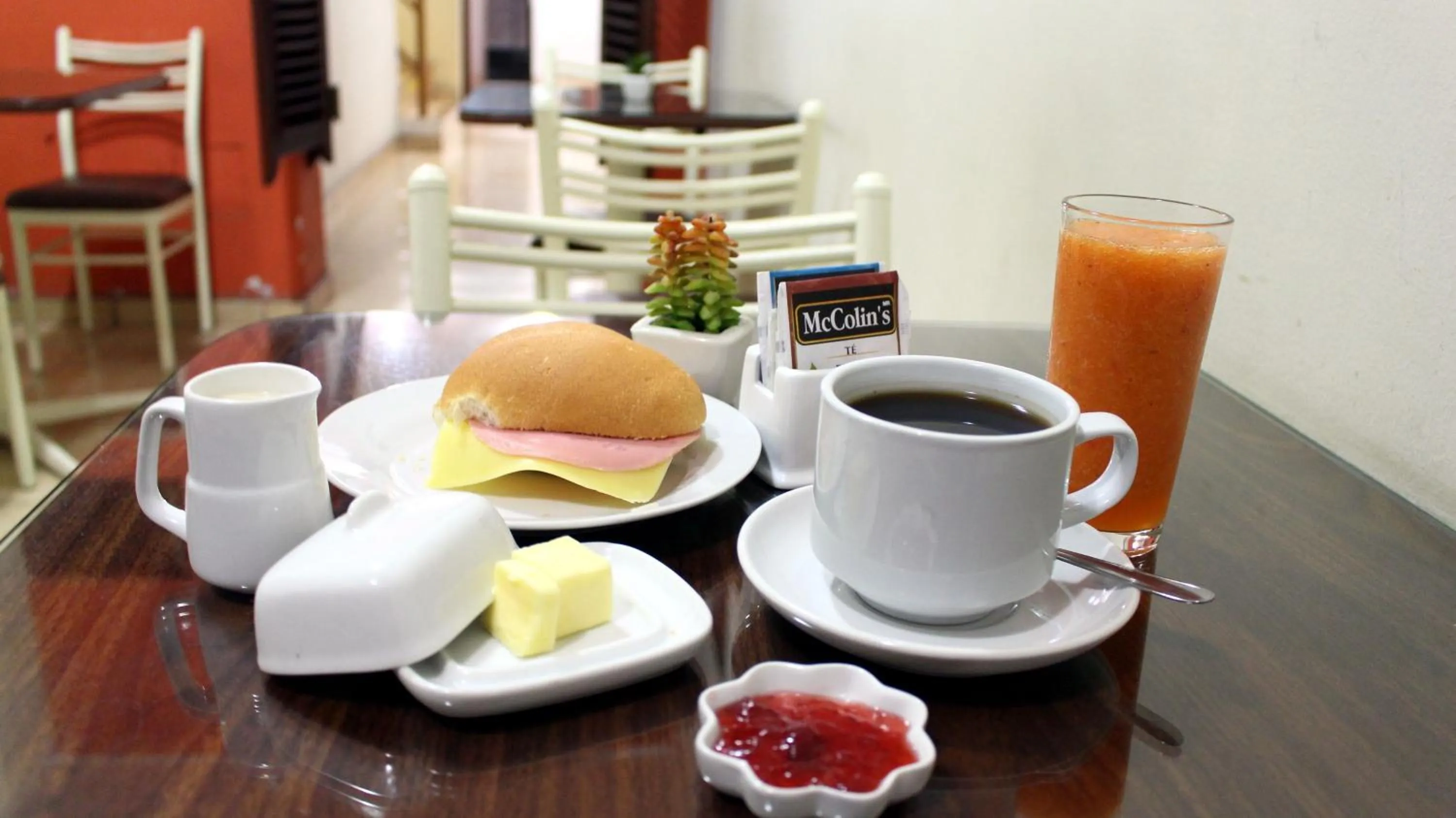 Food close-up in Pretty House Hotel
