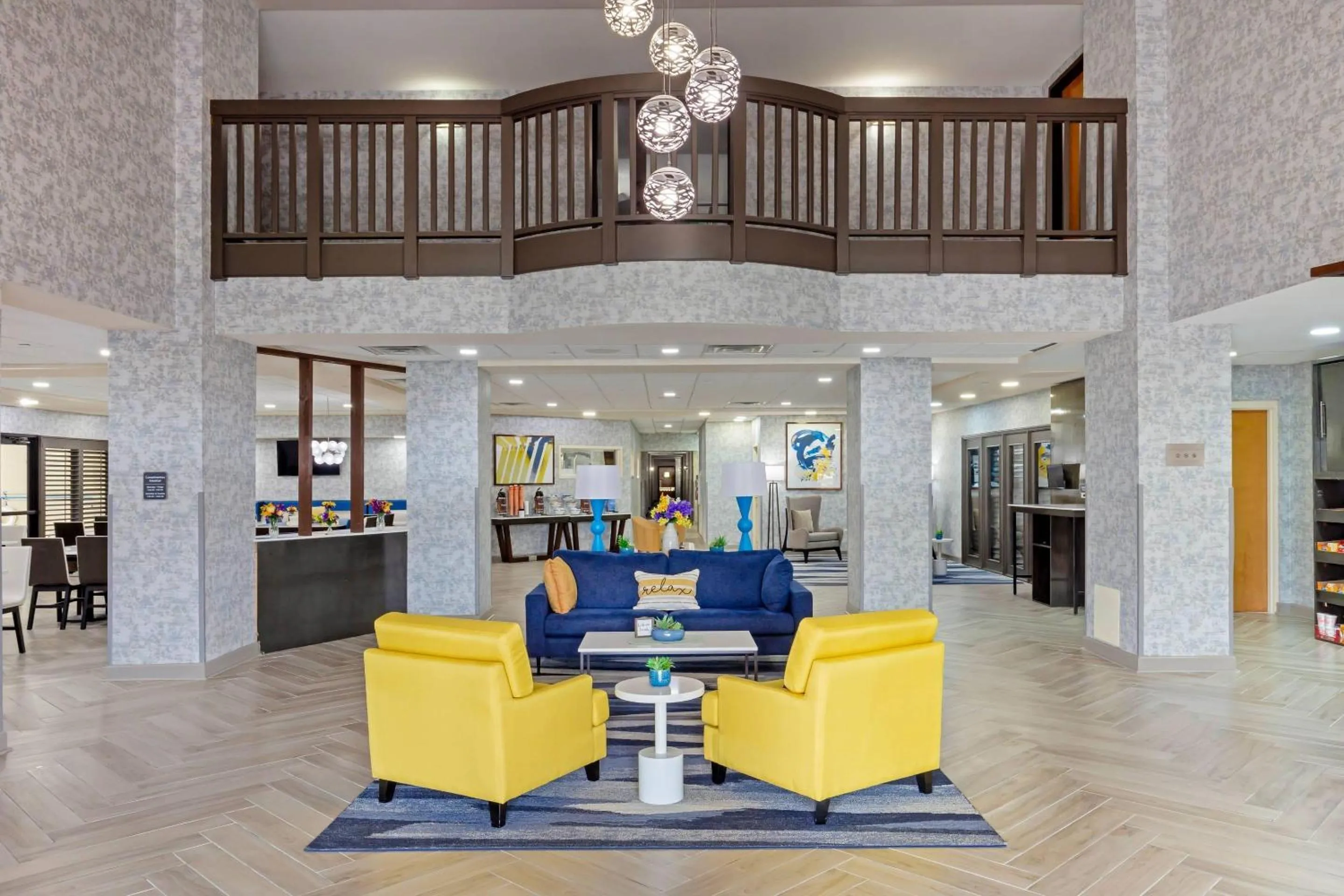 Lobby or reception in Comfort Inn & Suites Greenville Near East Carolina University