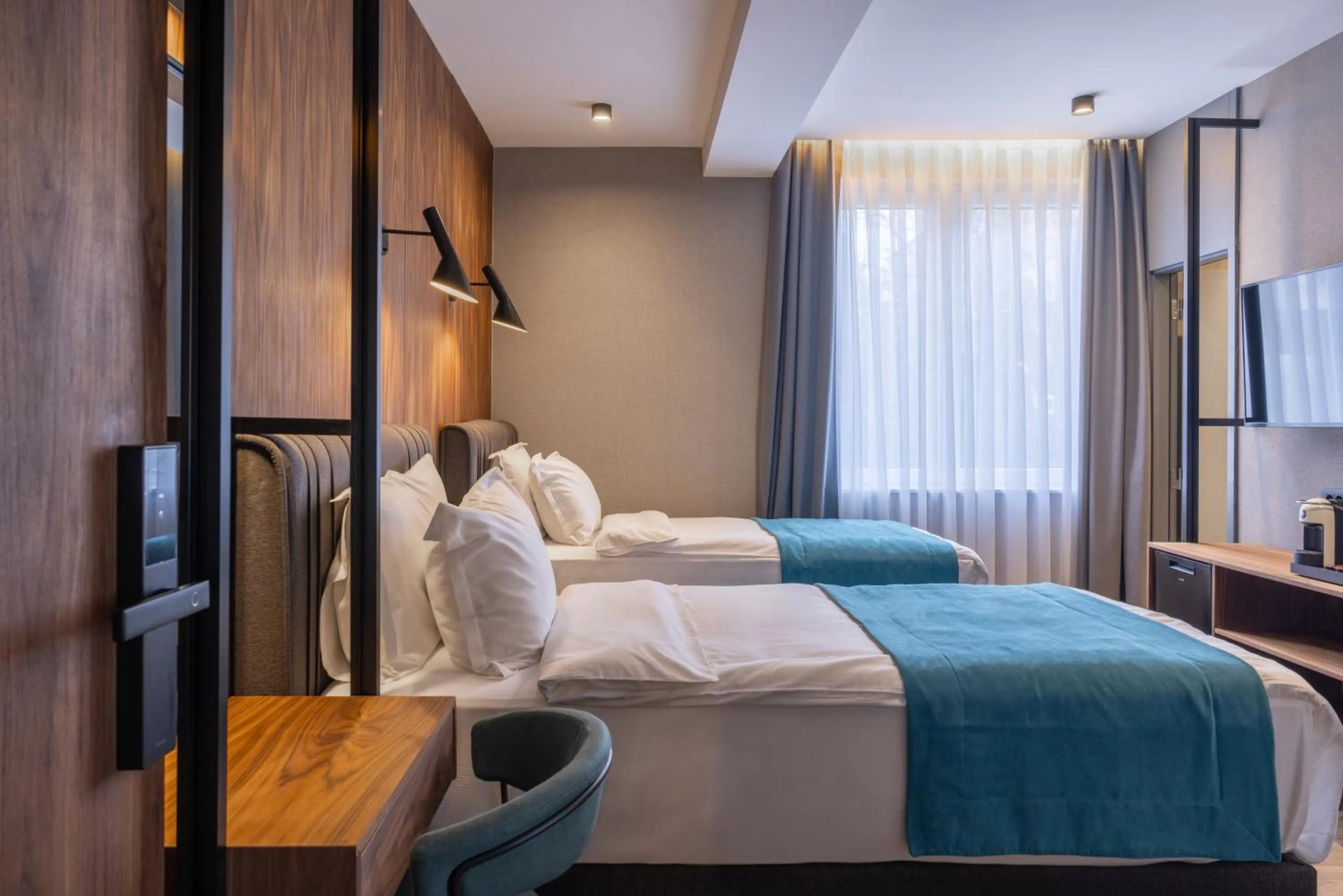 Twin Room - single occupancy in Hotel Square by MARGO