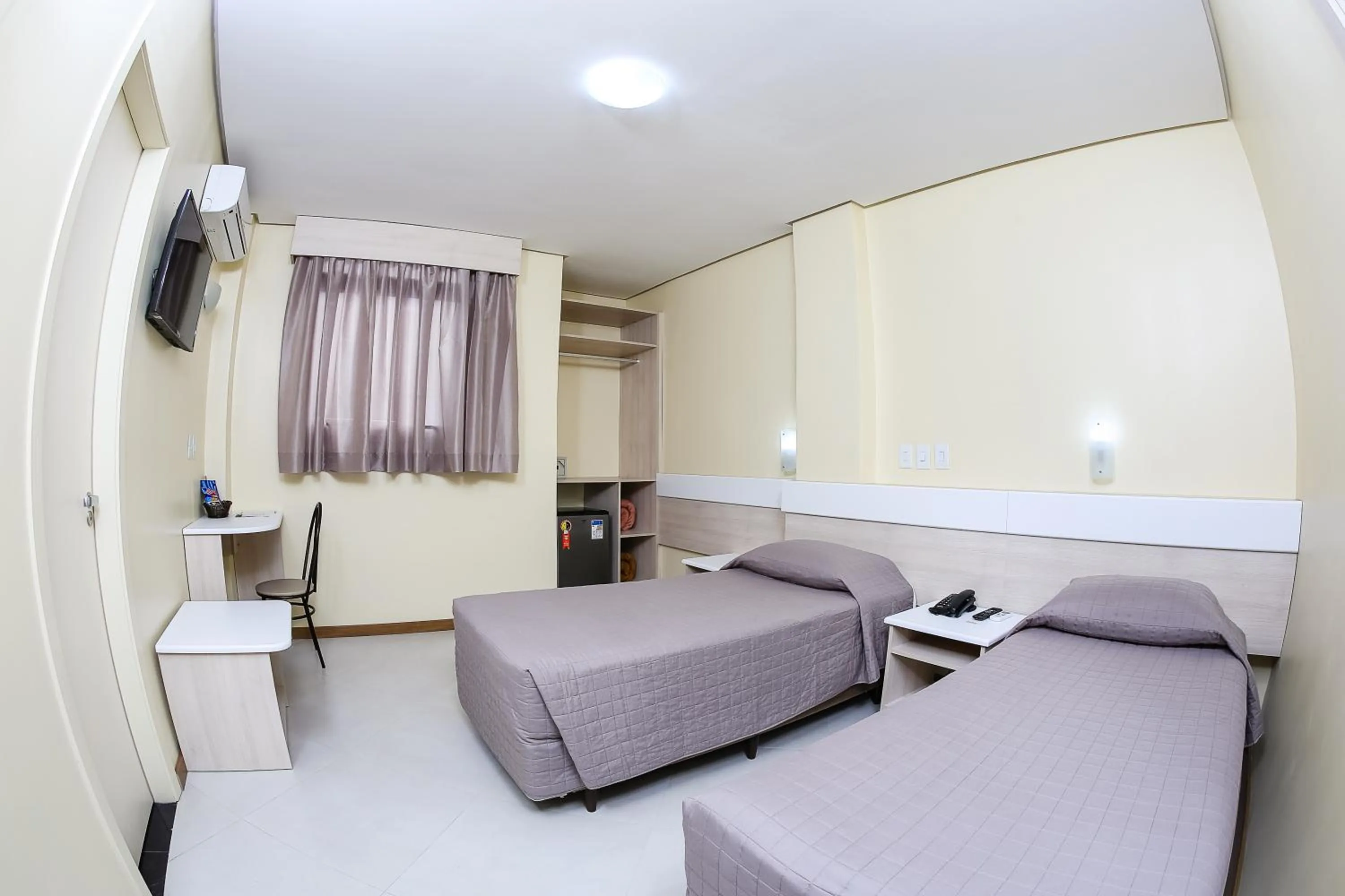 Bedroom, Bed in Hotel Express Savoy - Centro Histórico