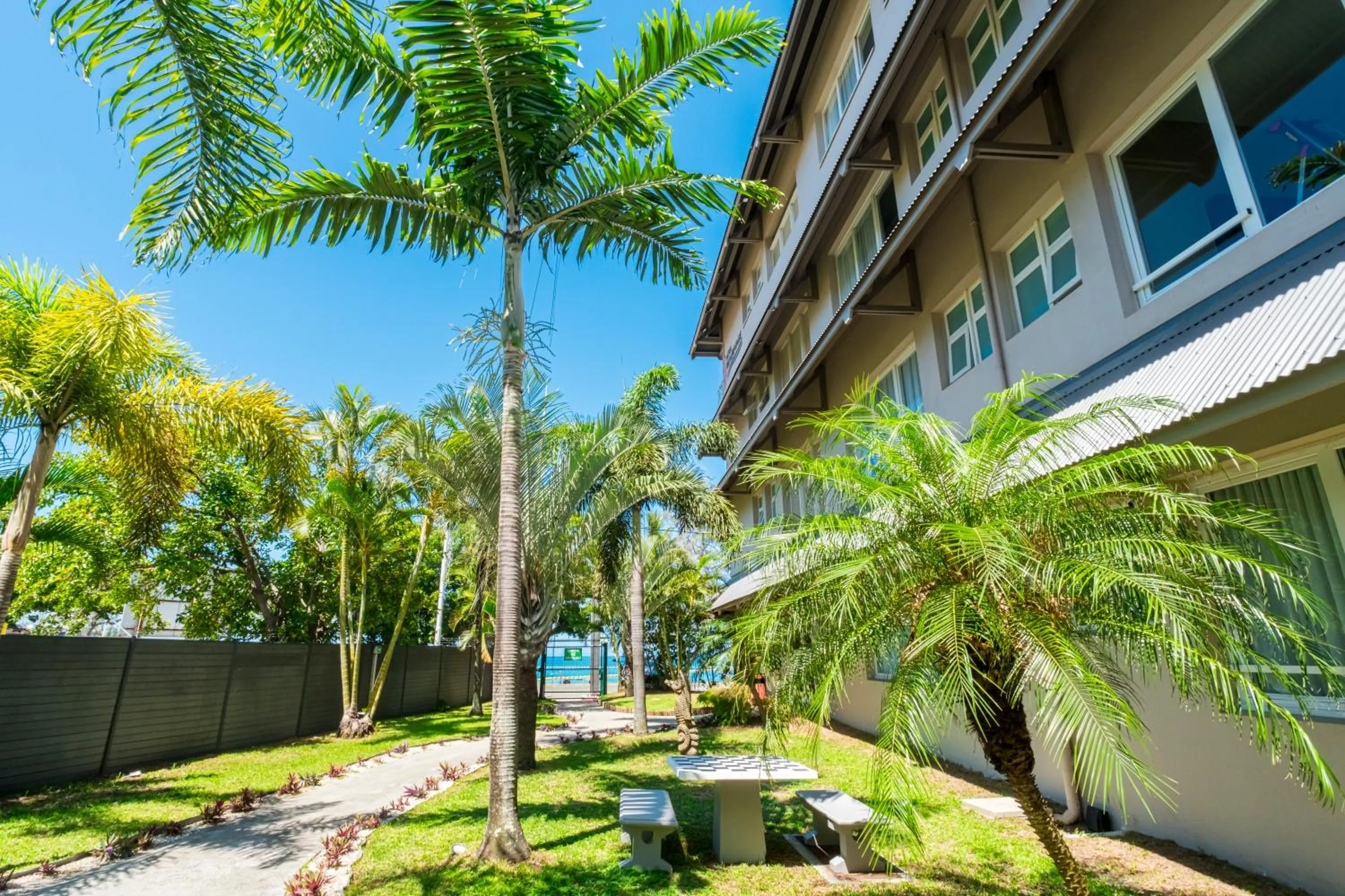 Garden in Hotel Beaurivage