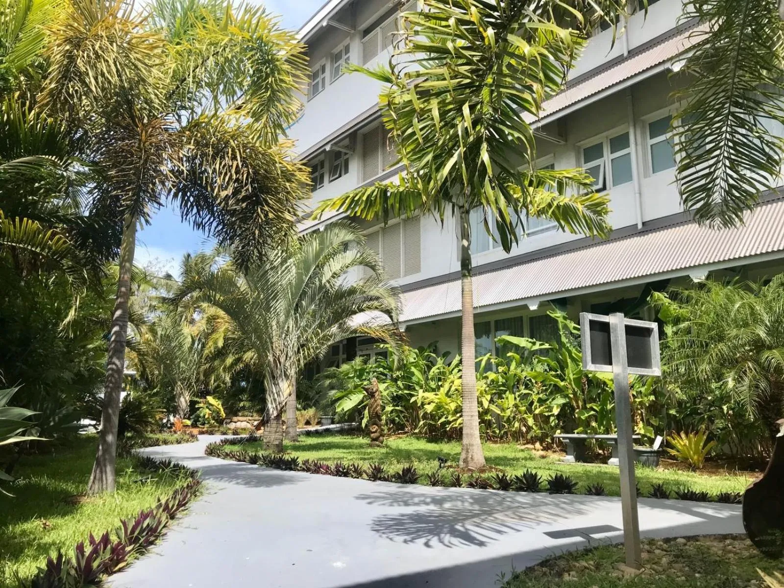 Garden in Hotel Beaurivage