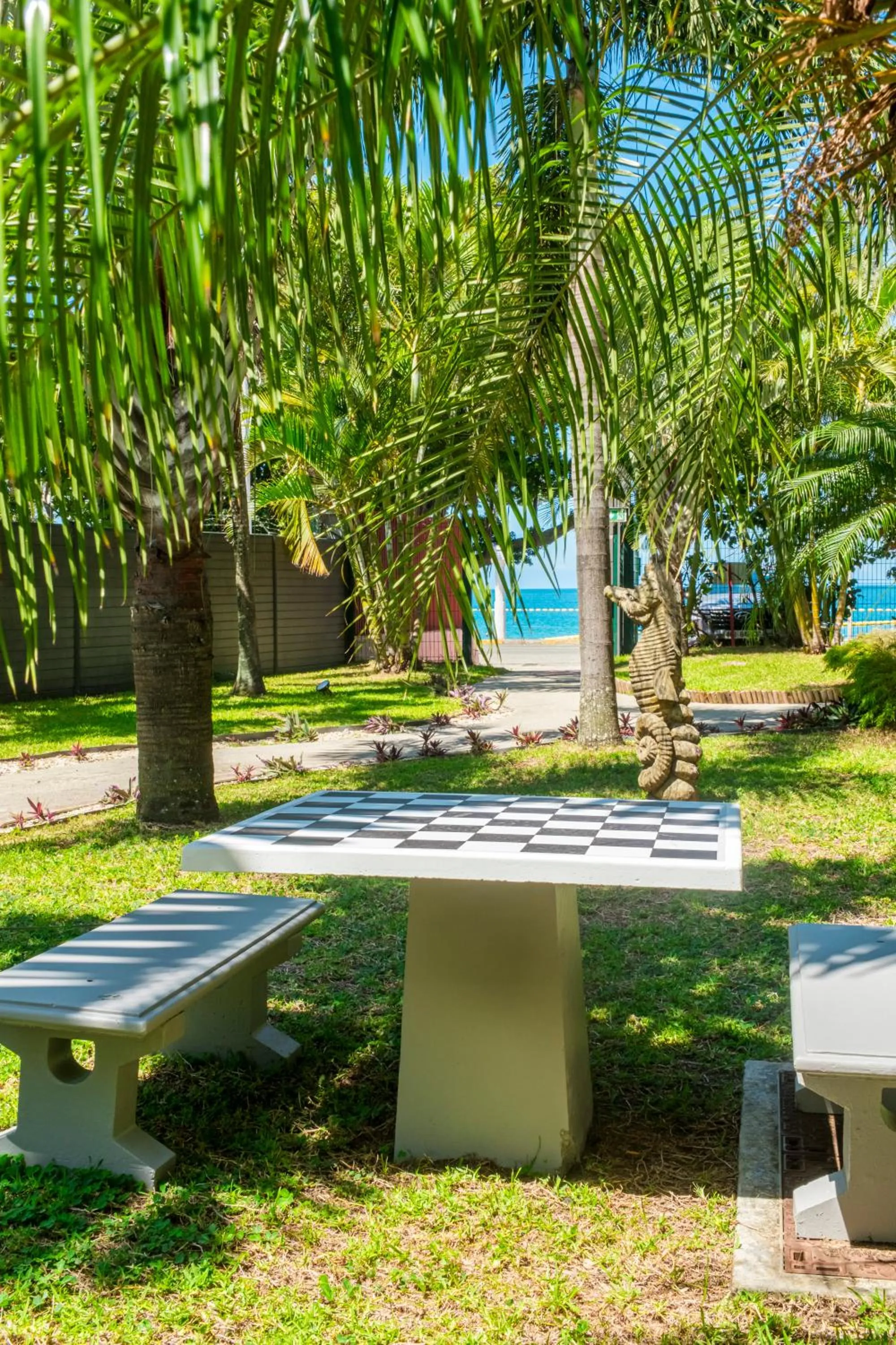 Garden in Hotel Beaurivage