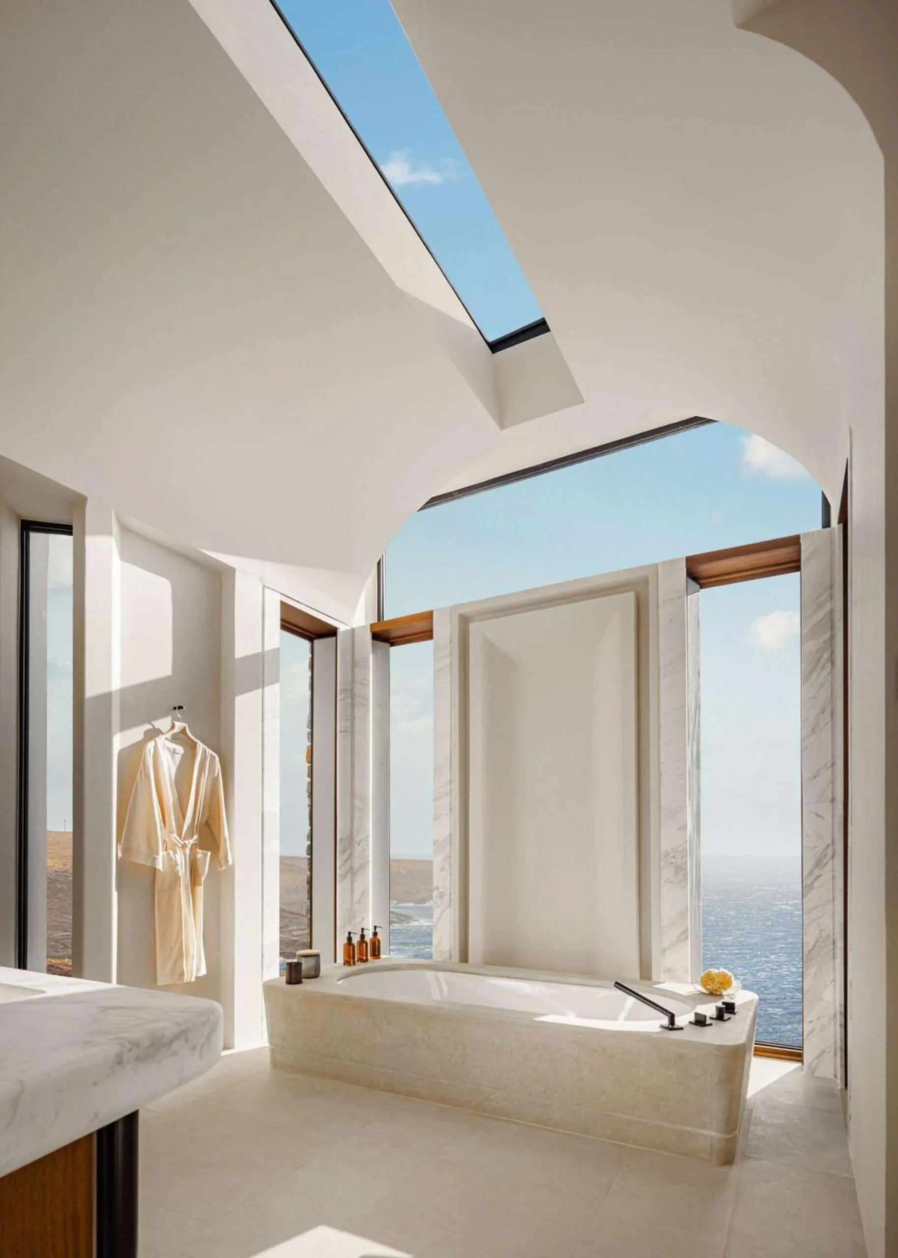 Bathroom, Bed in One&Only Kéa Island