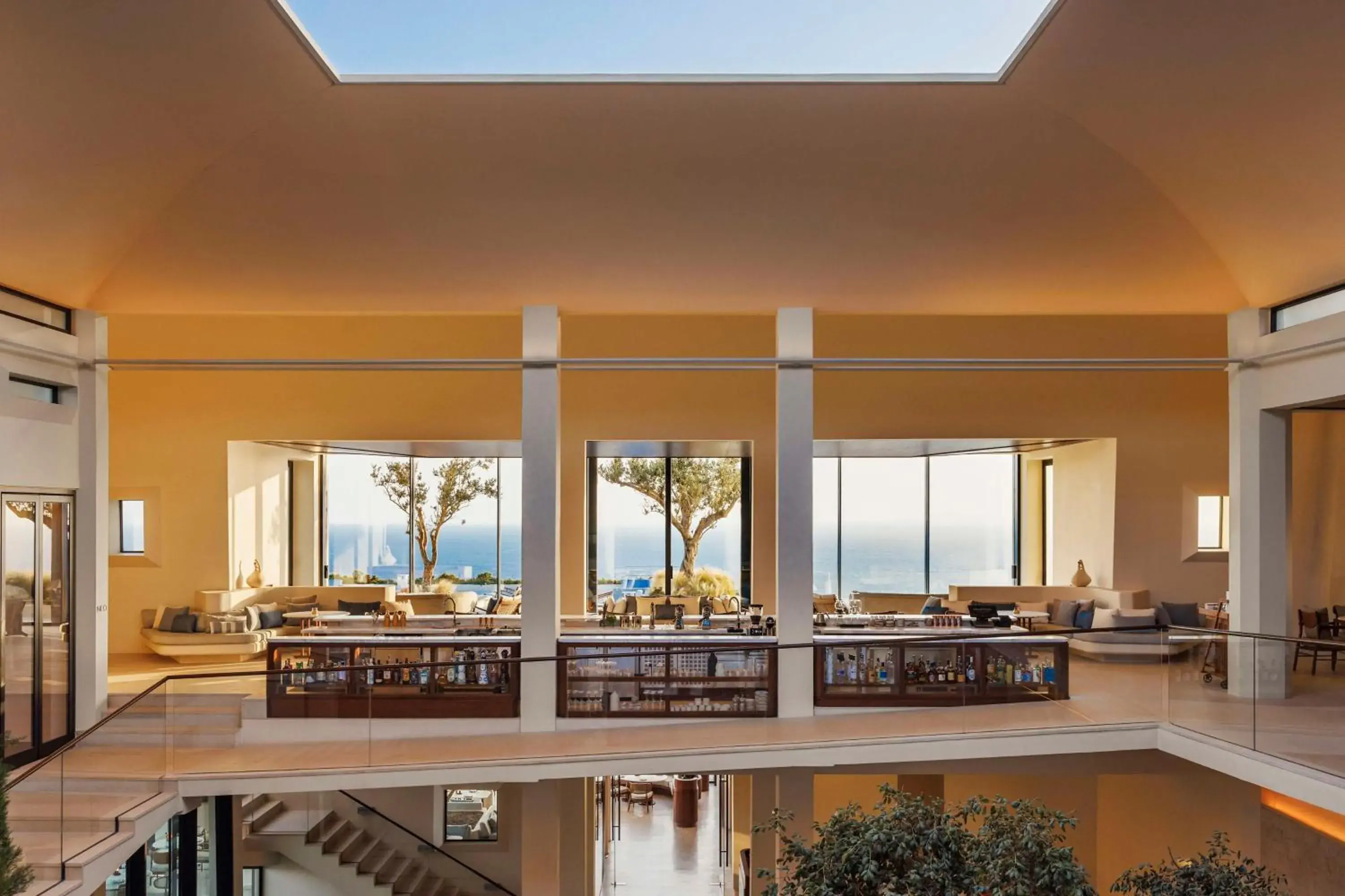 Lobby or reception in One&Only Kéa Island Lobby or reception in One&Only Kéa Island