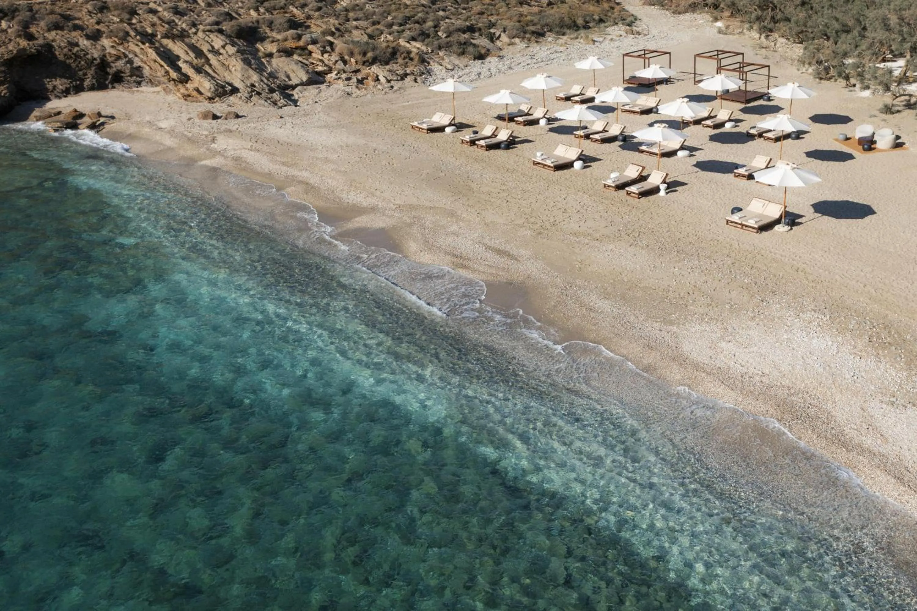 Beach in One&Only Kéa Island