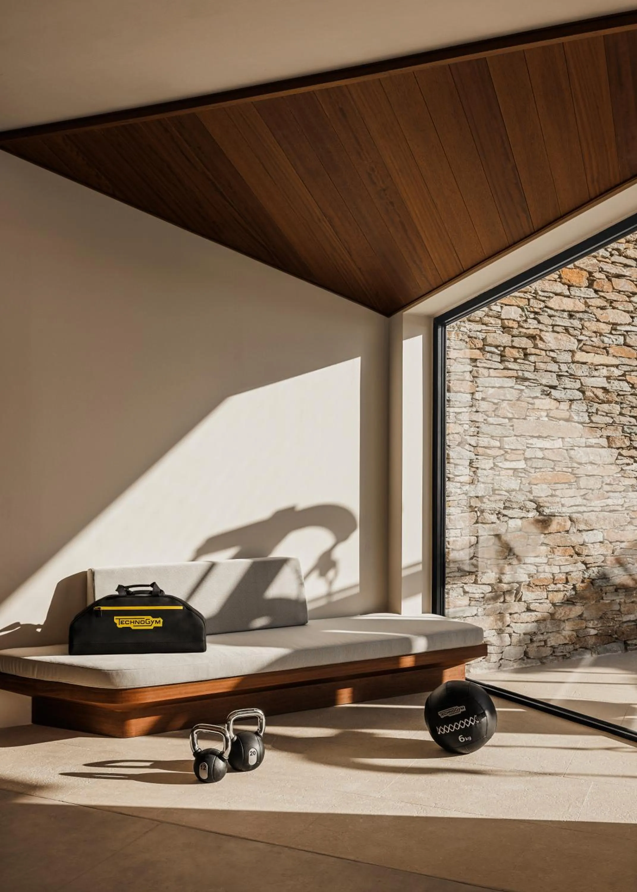 Fitness centre/facilities in One&Only Kéa Island