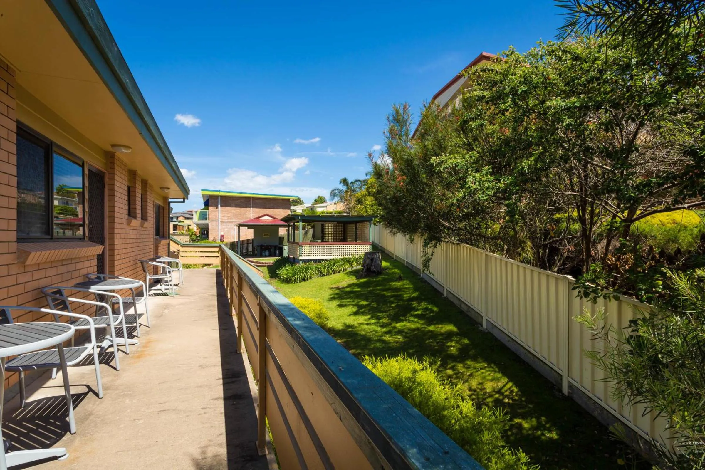 BBQ facilities in Panoramic Townhouses by Lisa