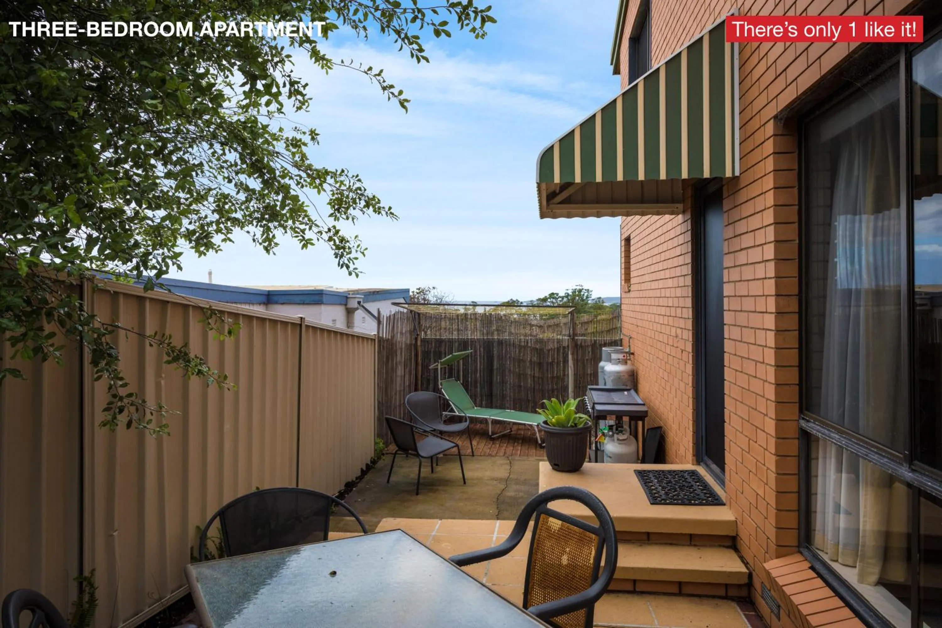 Patio in Panoramic Townhouses by Lisa