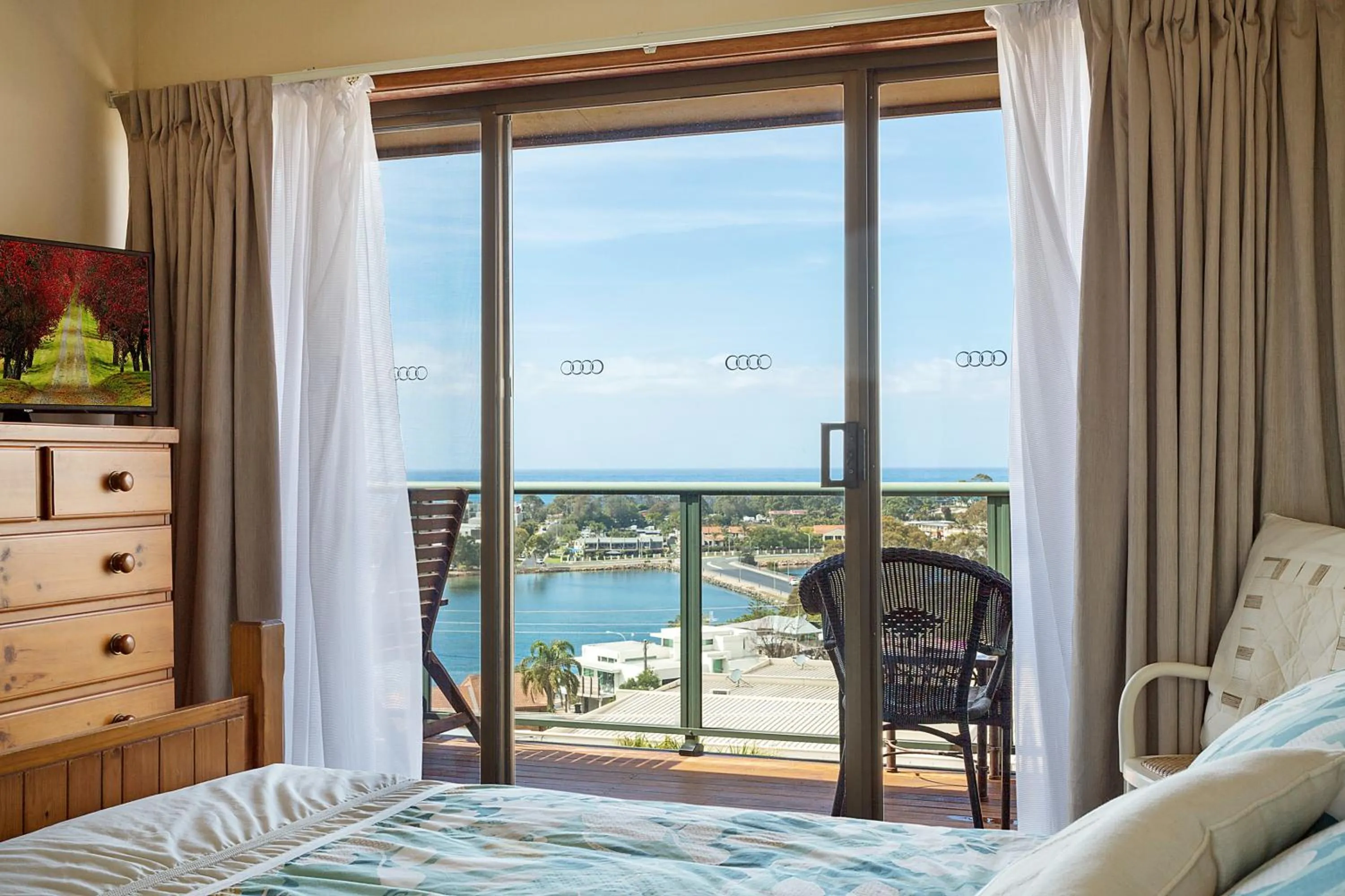 Bed in Panoramic Townhouses by Lisa