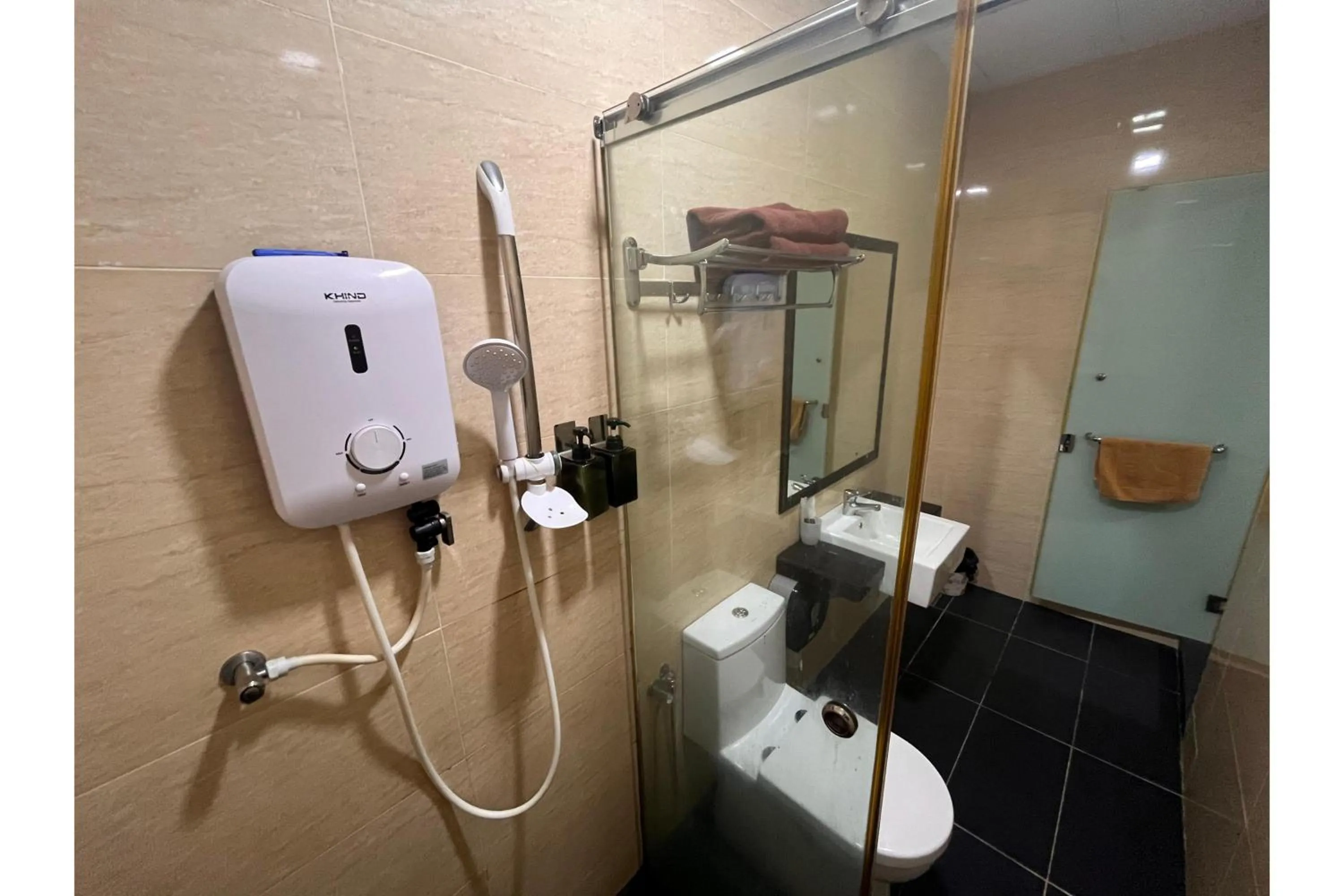 Bathroom in Grand World Hotel