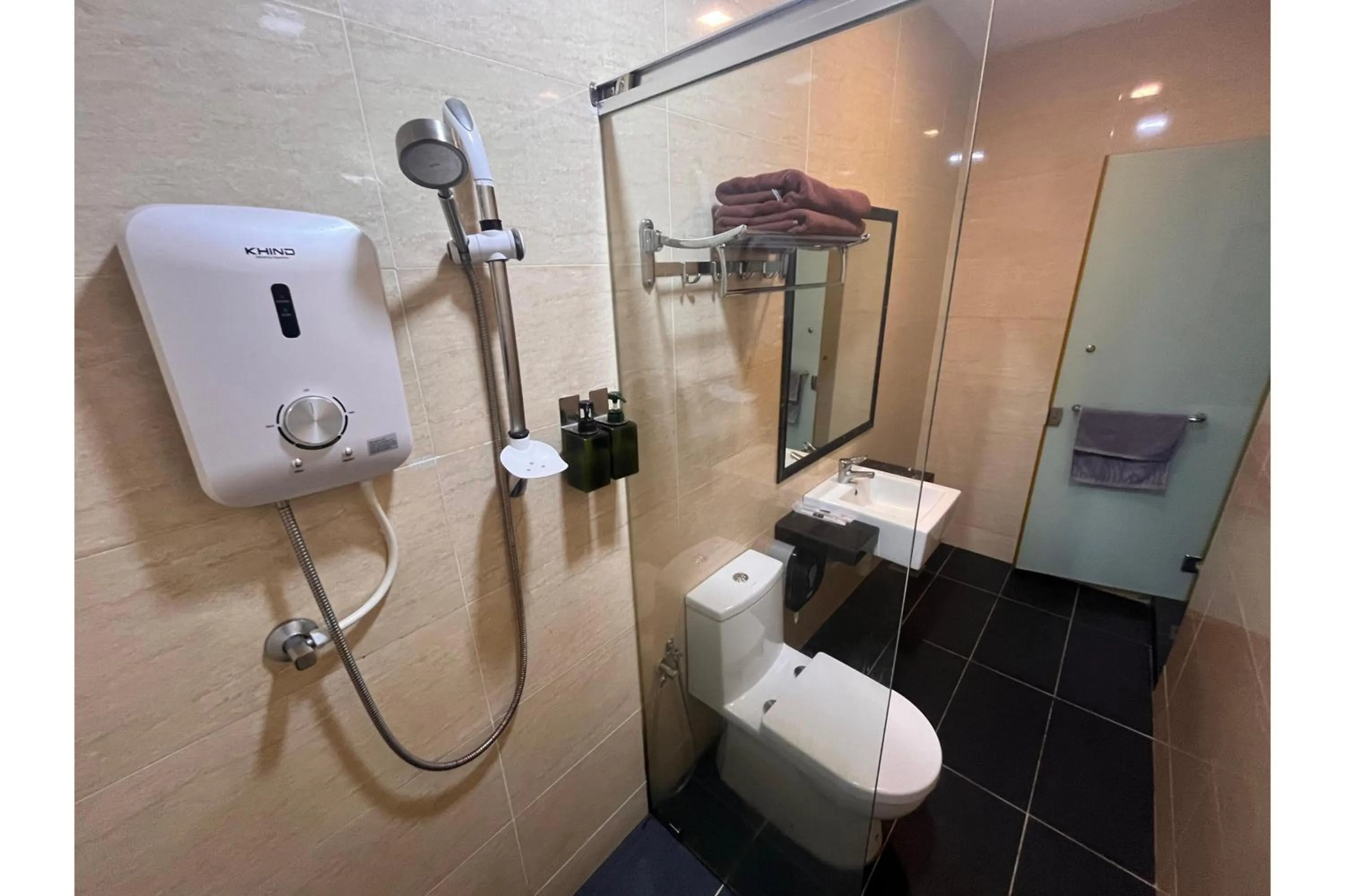 Bathroom in Grand World Hotel