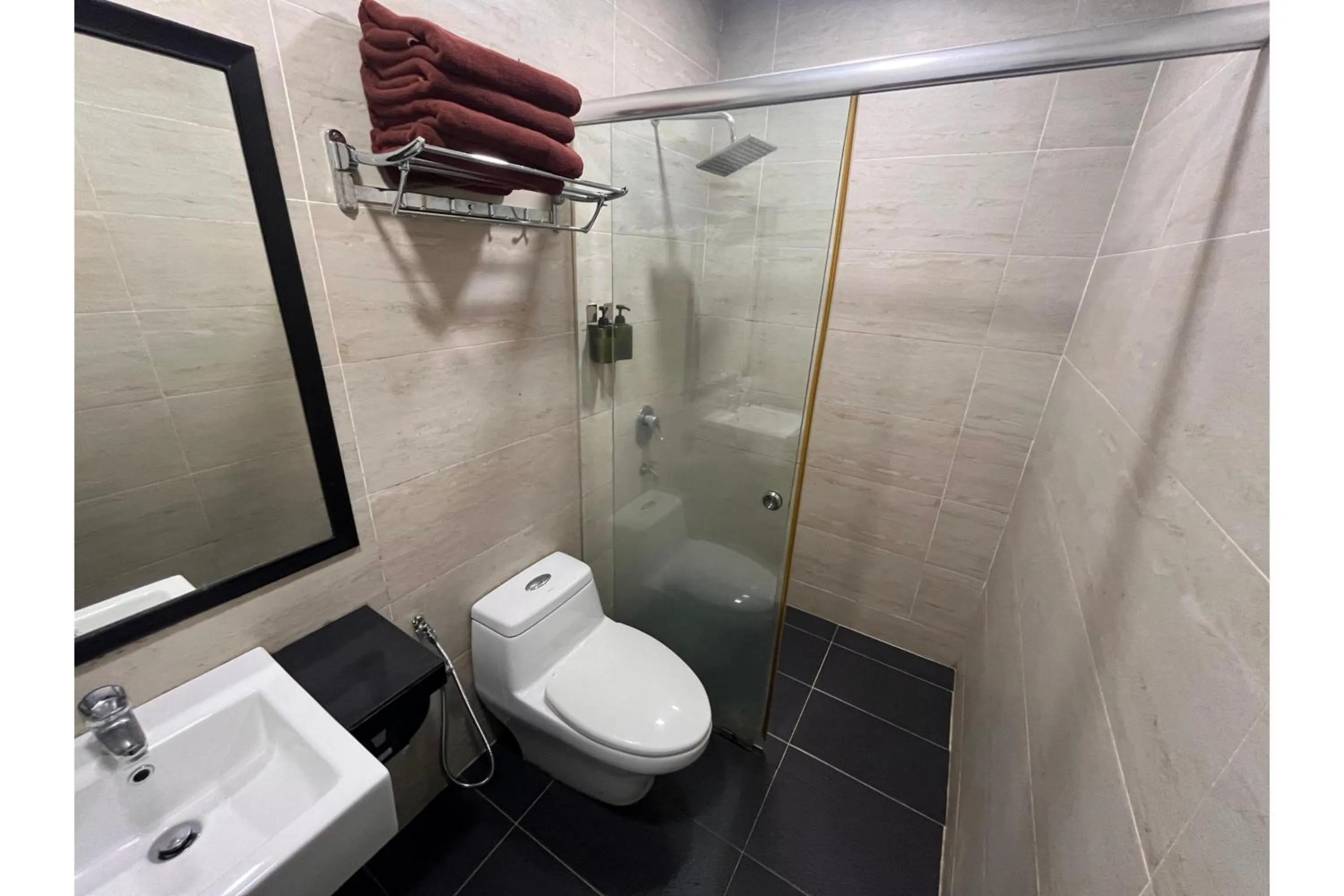 Bathroom in Grand World Hotel