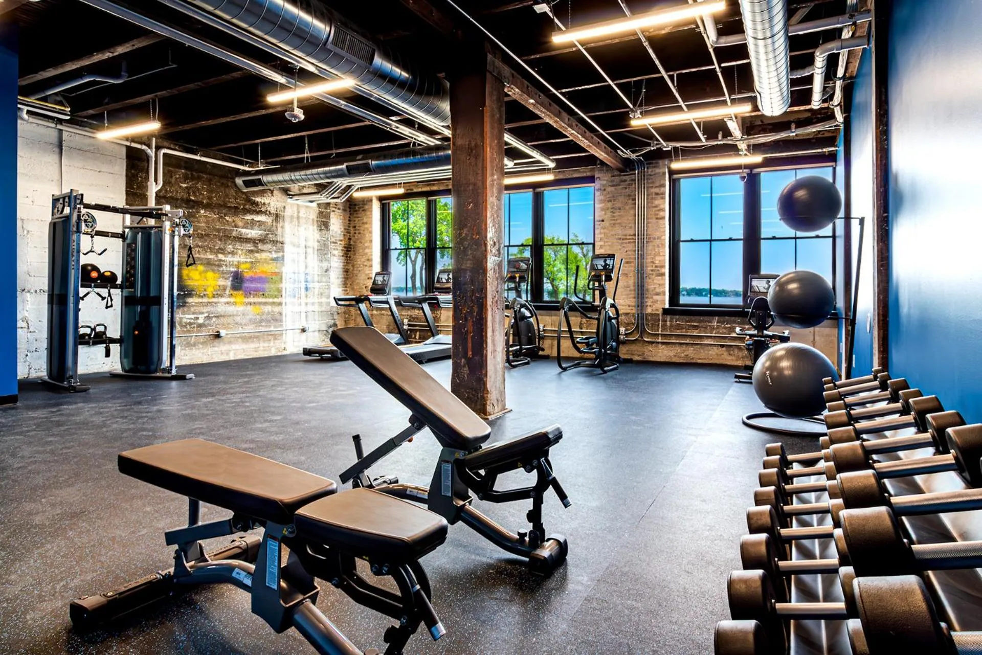 Fitness centre/facilities in The Saddlery Madison