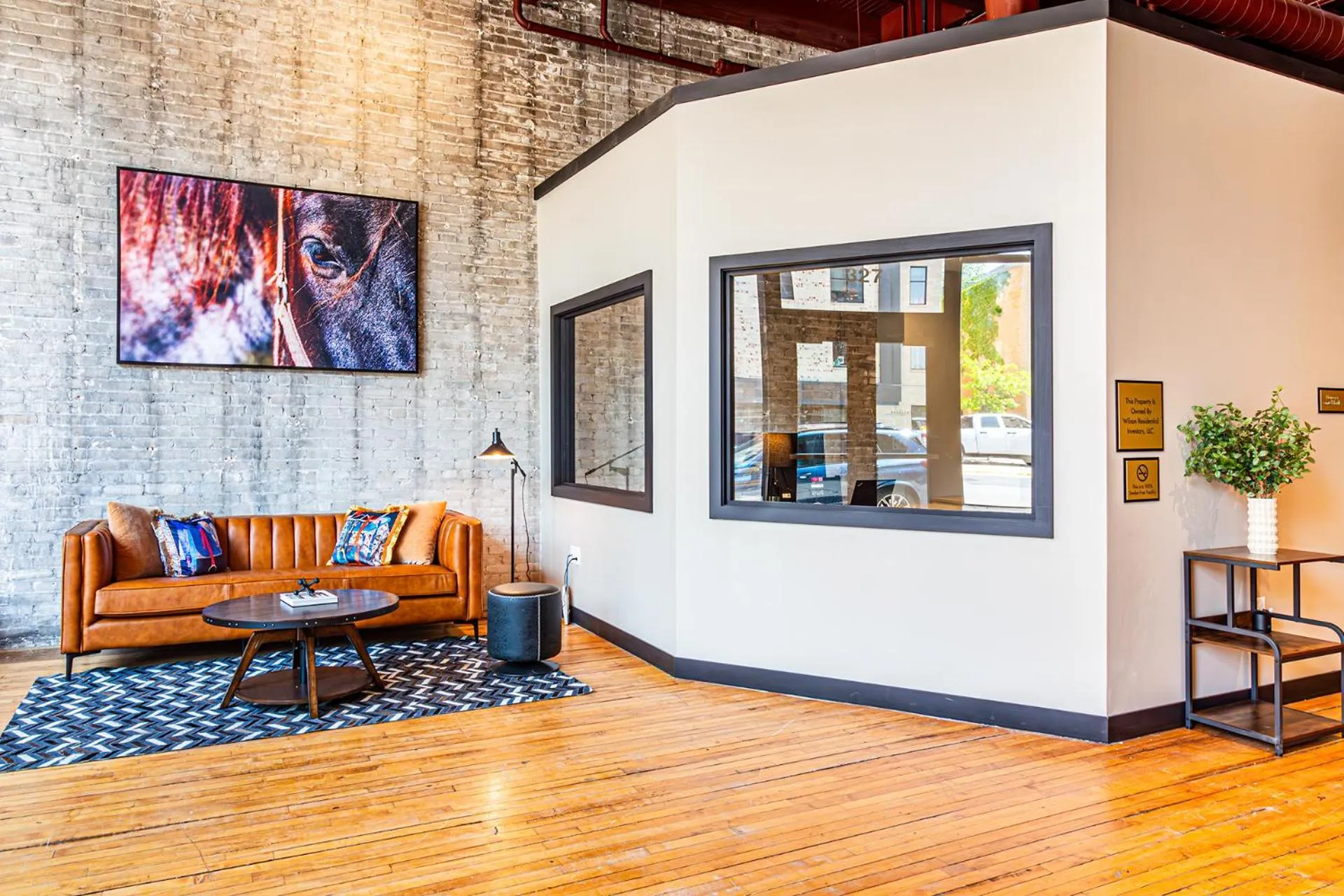 Lobby or reception in The Saddlery Madison