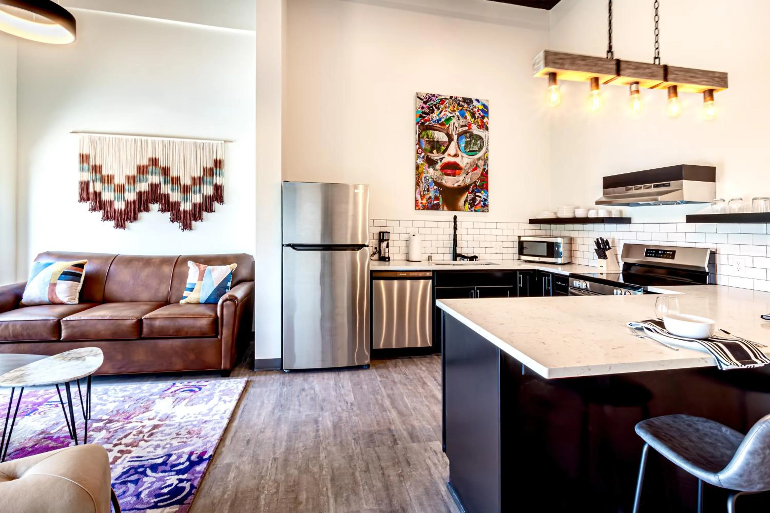 kitchen in The Saddlery Madison