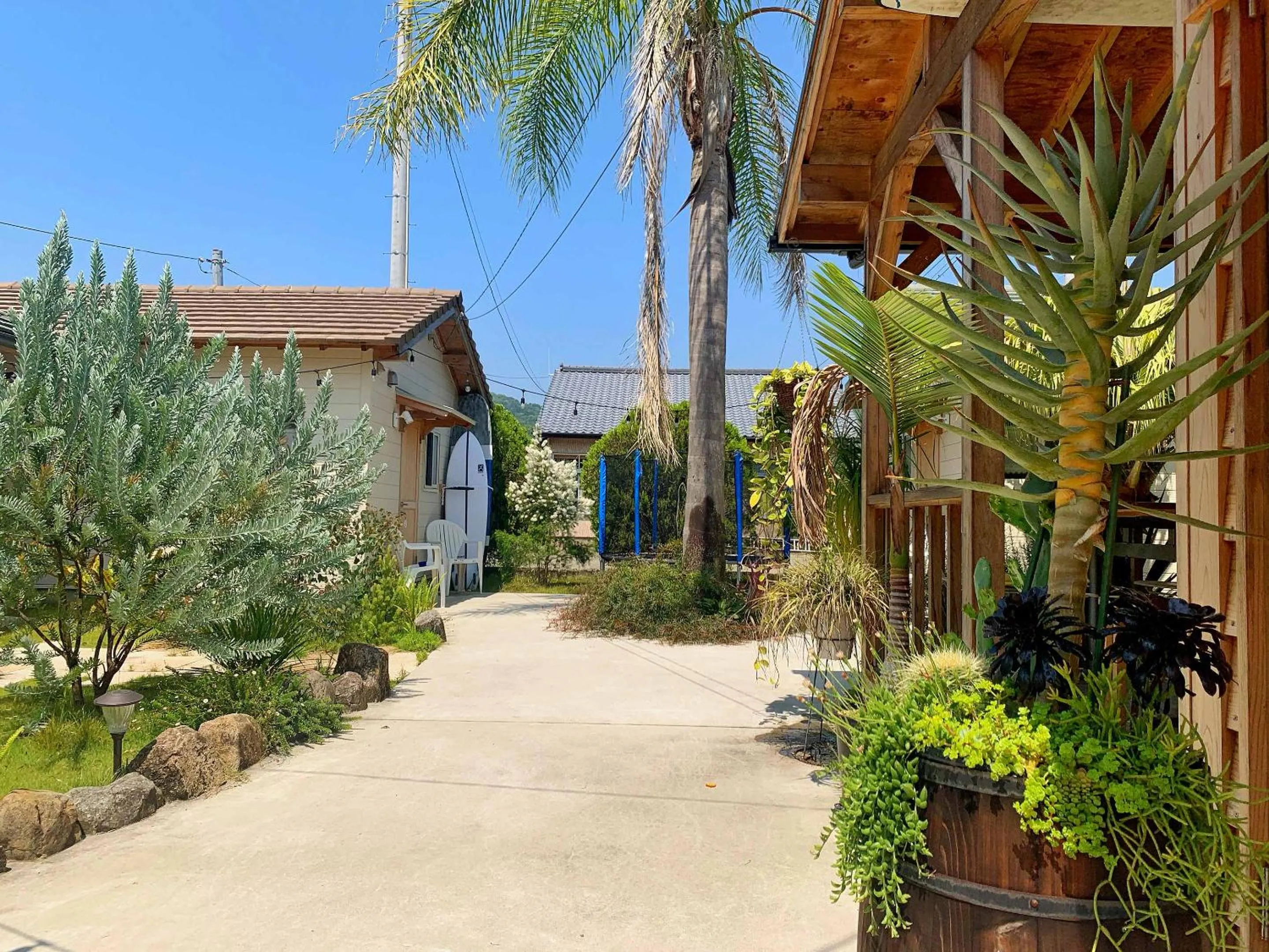 Balcony/Terrace in Tabist Guest house Pumping Surf