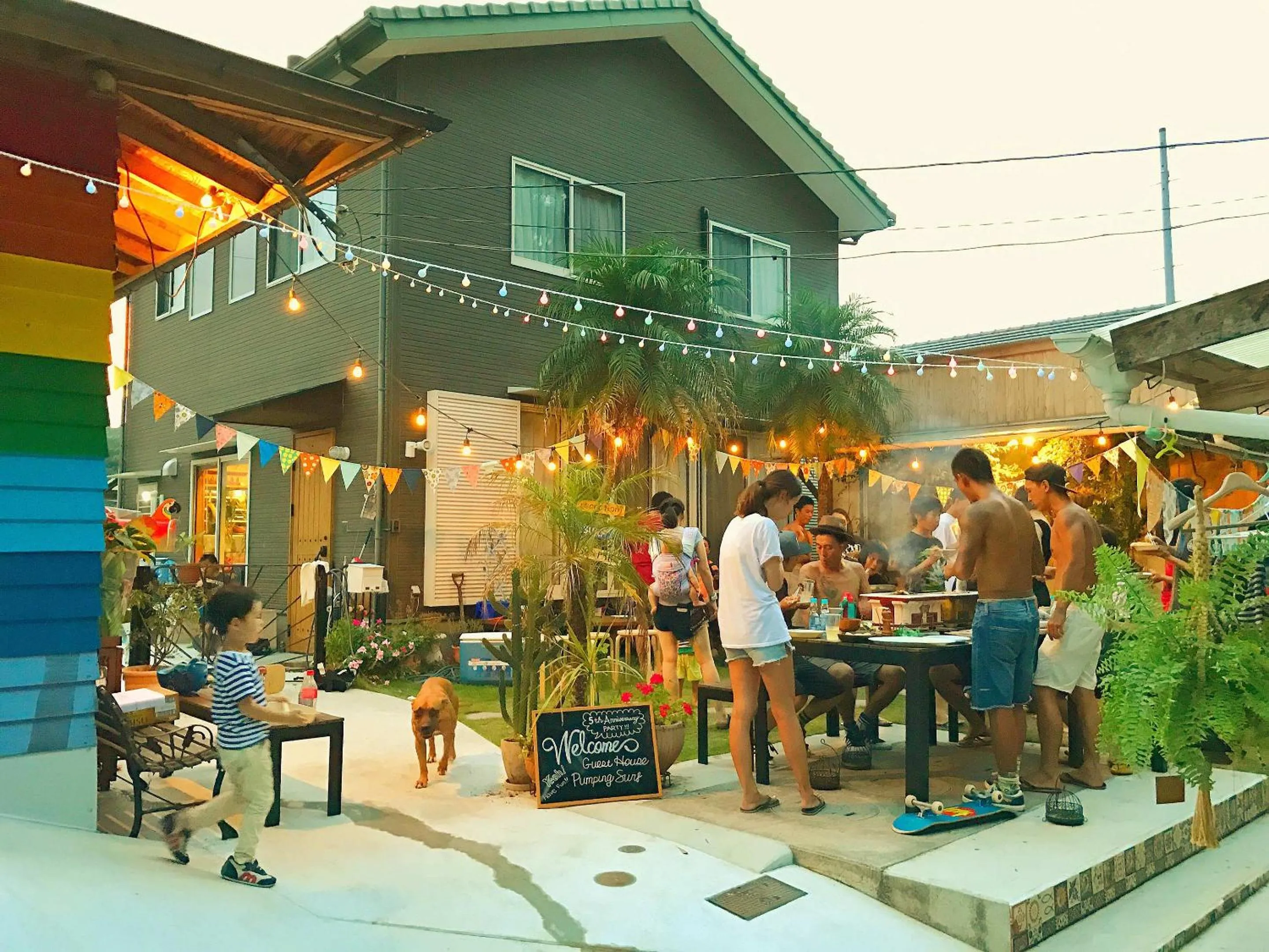 Balcony/Terrace in Tabist Guest house Pumping Surf