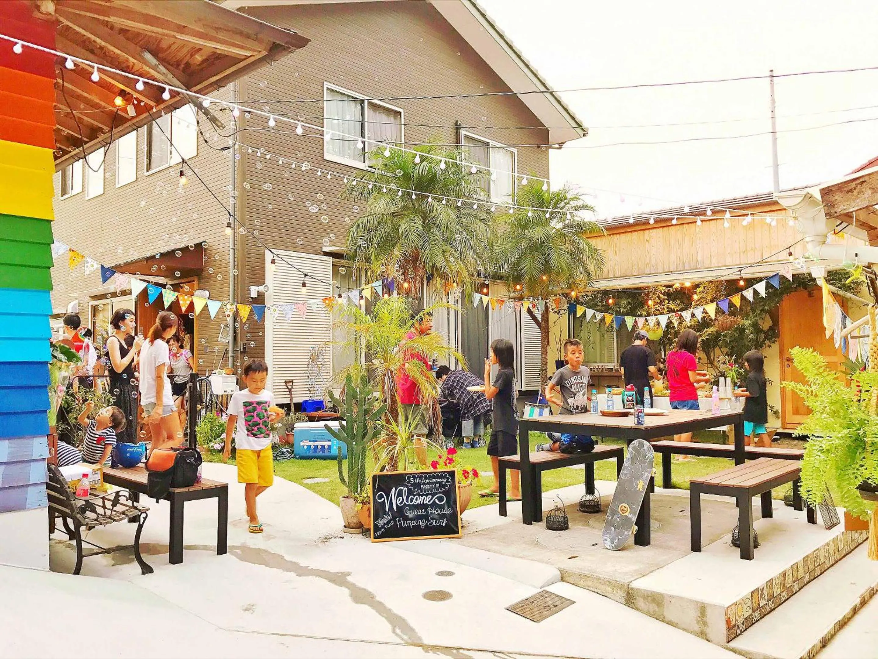 Balcony/Terrace in Tabist Guest house Pumping Surf