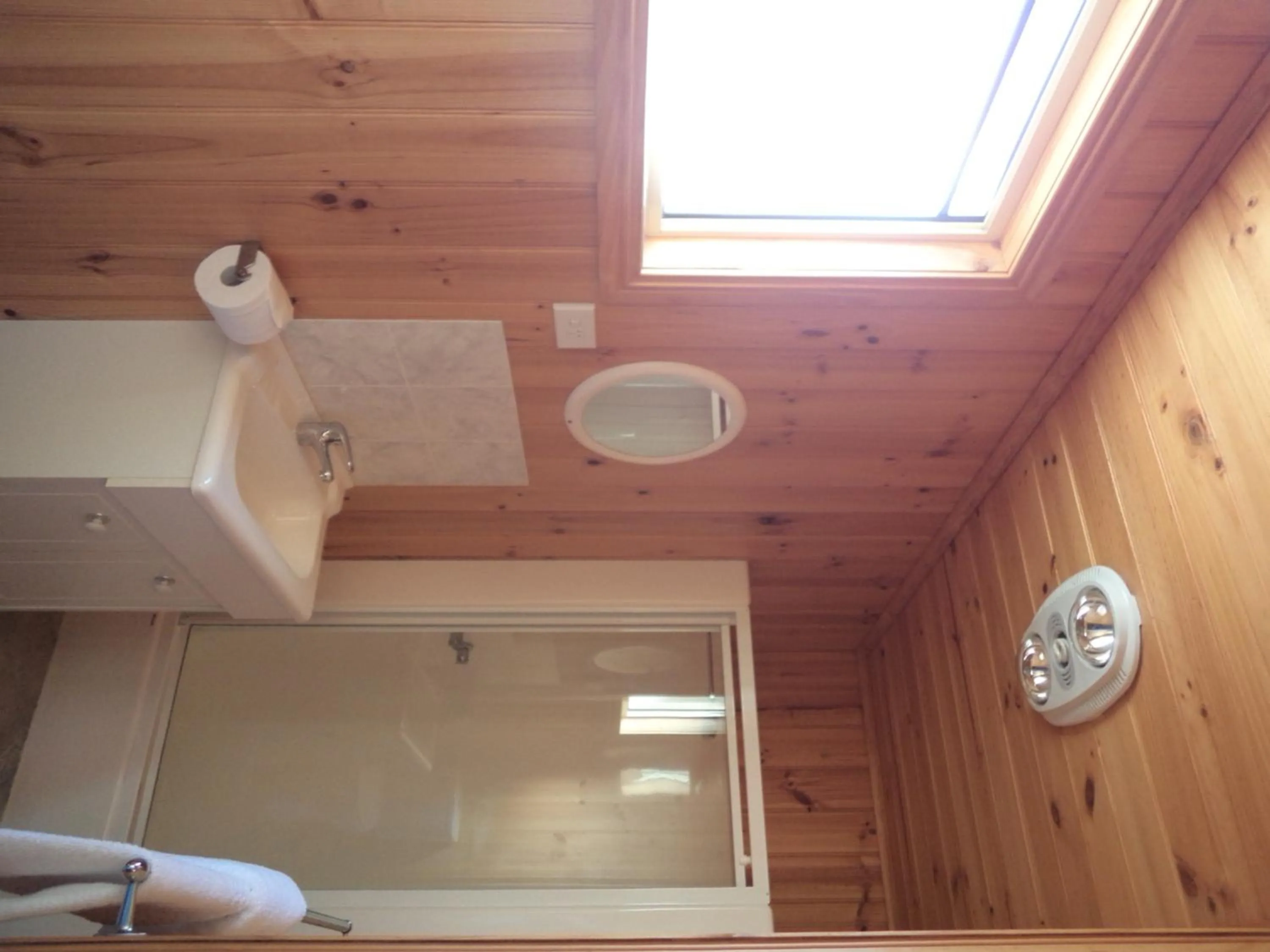 Bathroom in Bicheno East Coast Holiday Park